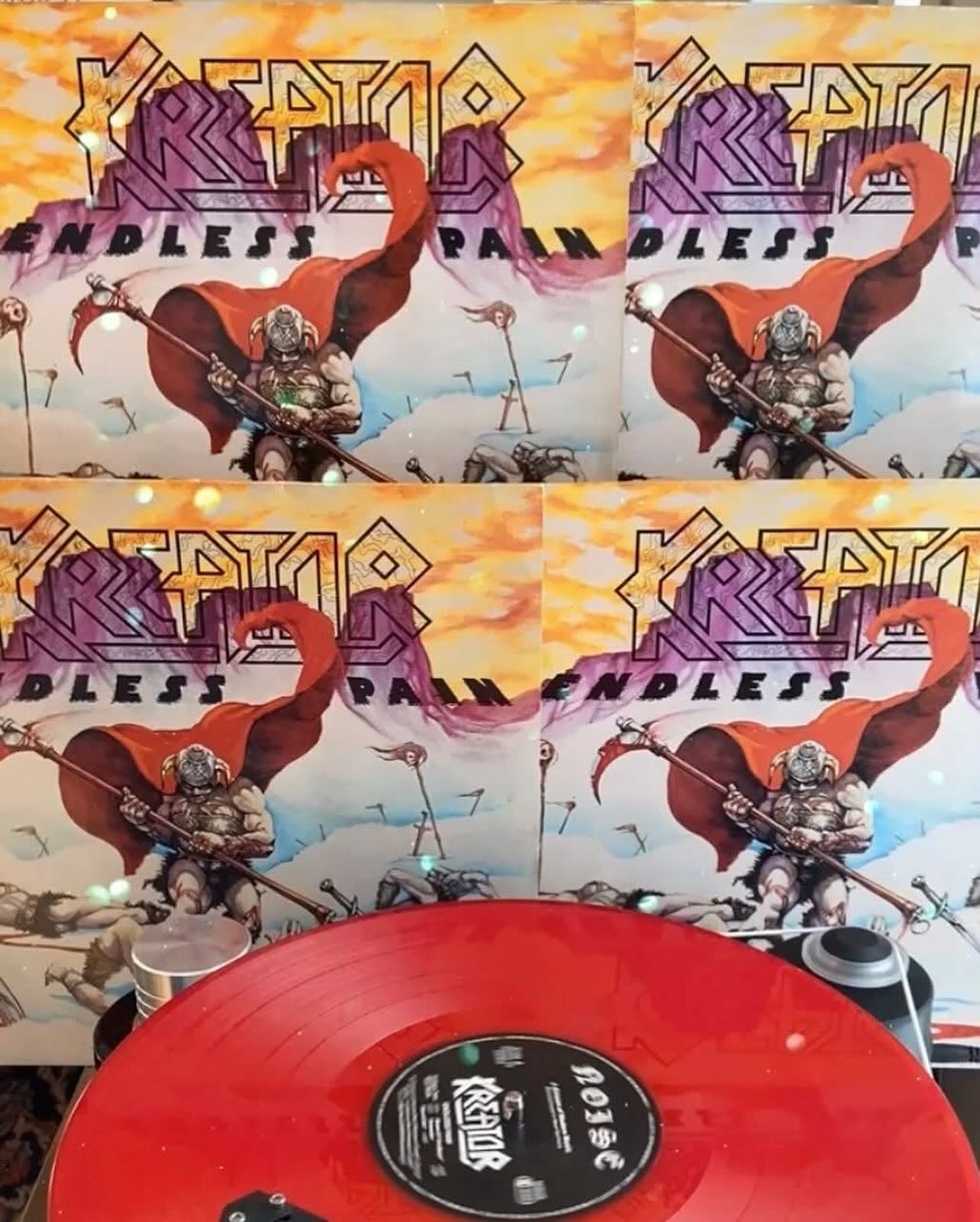 Kreator Endless Pain 41st anniversary vinyl