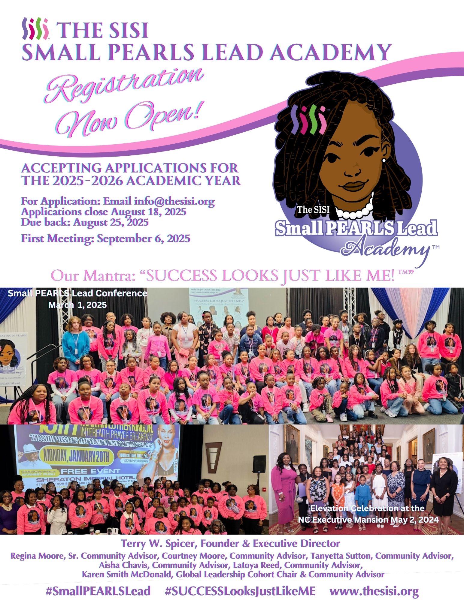 Terry - #SmallPEARLSLead REGISTRATION IS NOW OPEN for The SISI Small ...