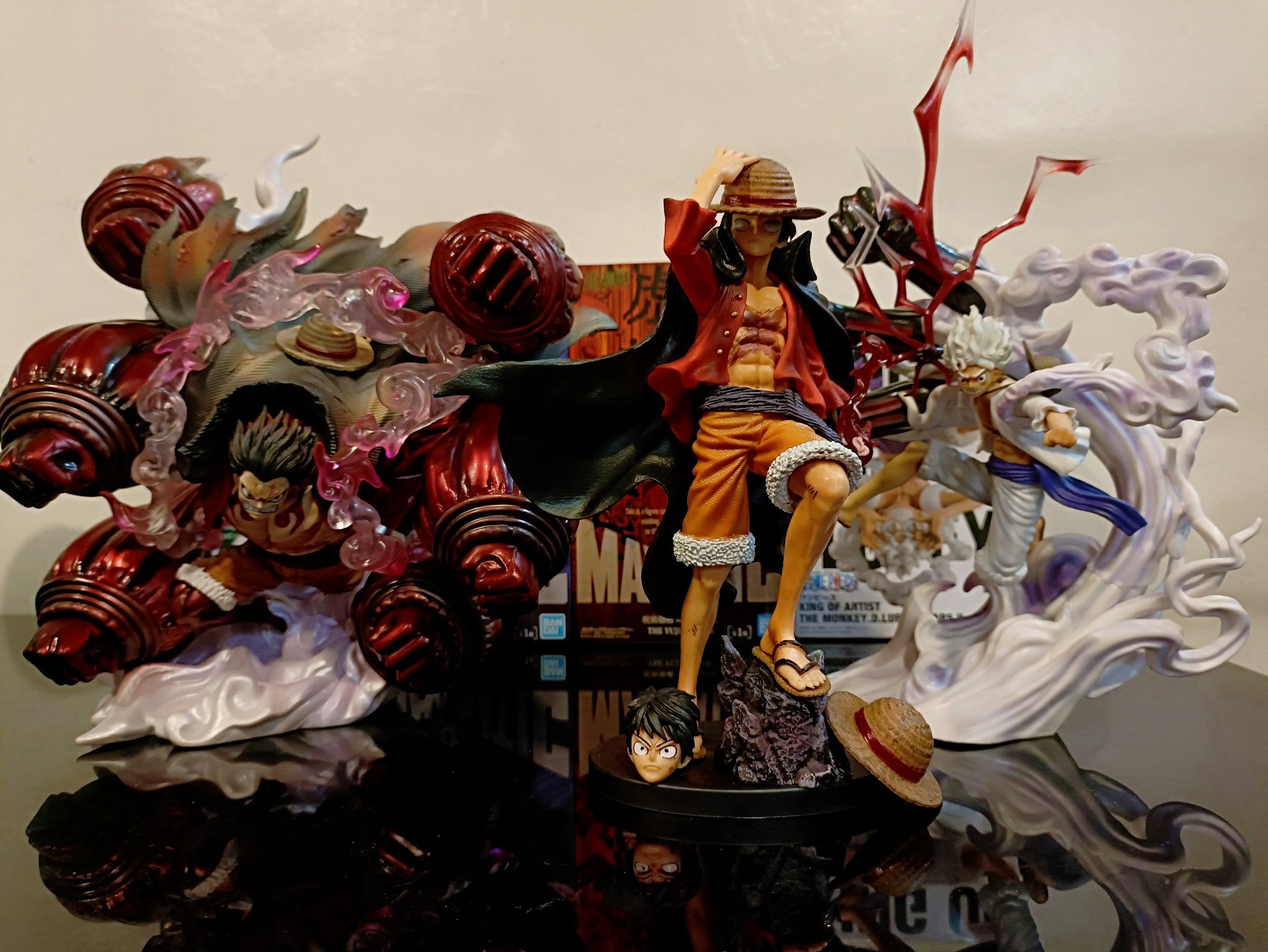 ❌❌SOLD❌❌ Monkey D. Luffy Set HQKO Onigashima Luffy with alt 