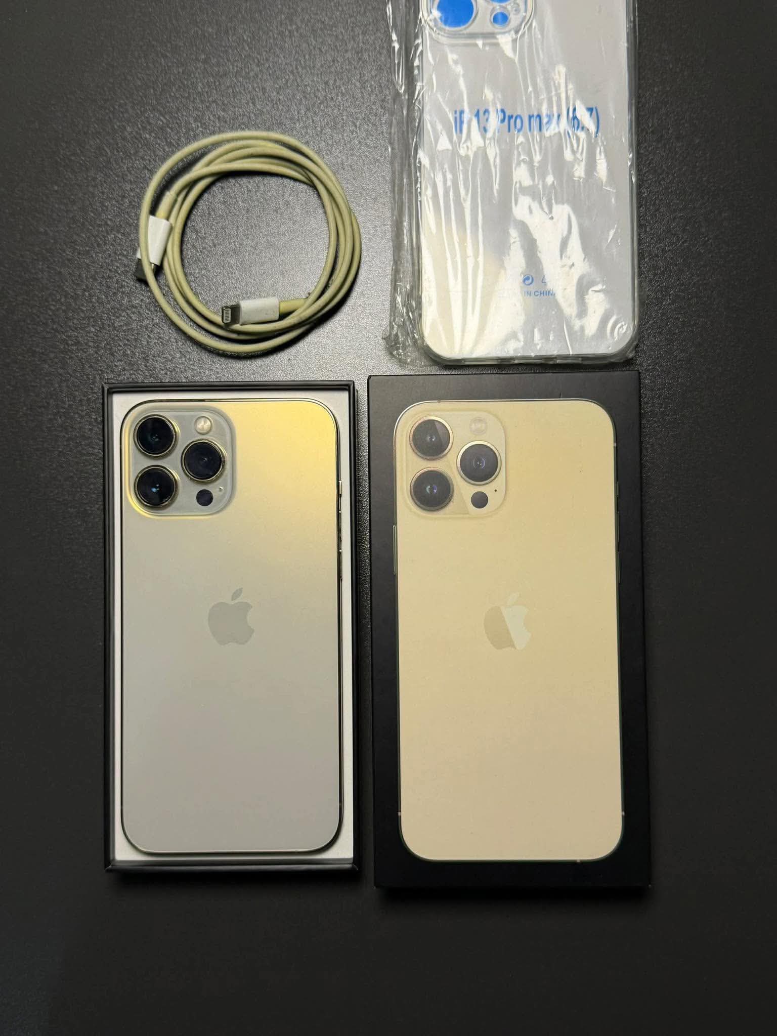FOR SALE‼️ iPhone 13 pro max (gold) price: 23.5k only!! - 128gb 