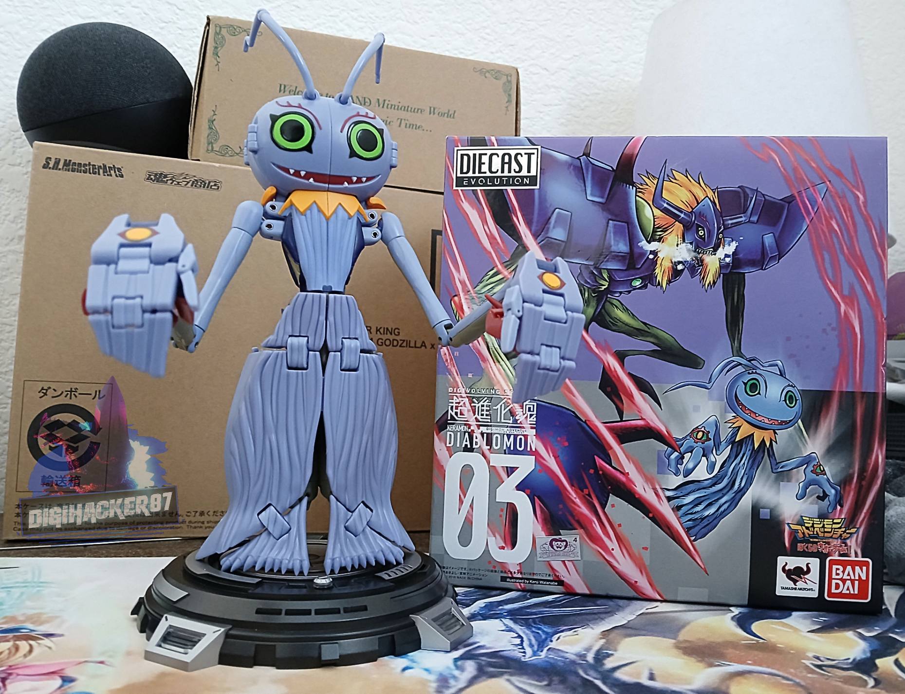 Digivolving Spirits 03: Keramon Diaboromon figure