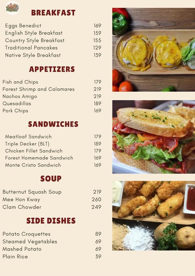 Forest Cafe PH - Check out our updated menu and order your... | Facebook