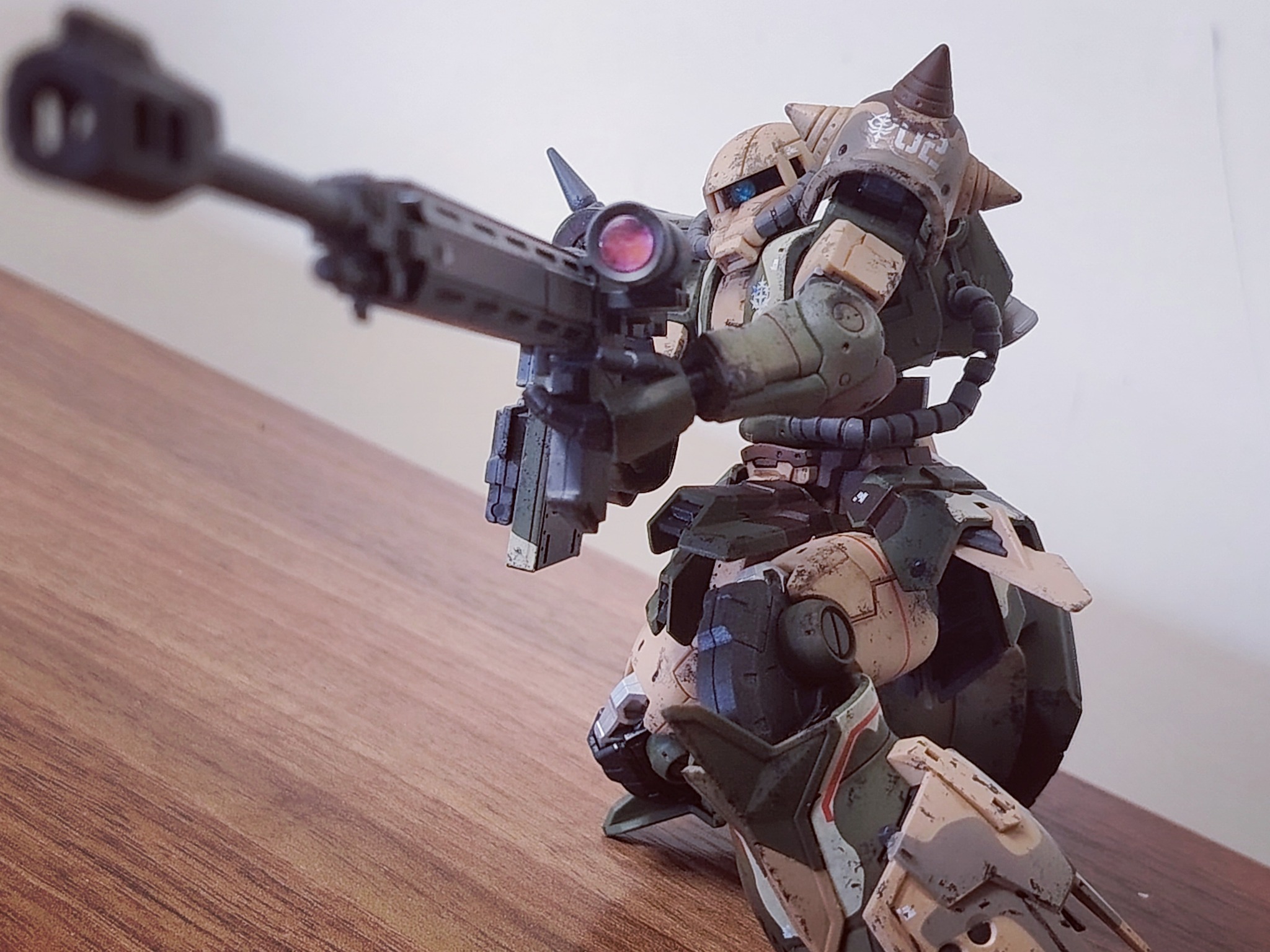 煩人水貼大家應該感覺一般狙擊風格相信大家都會喜歡MS-06GD ZAKU HIGH