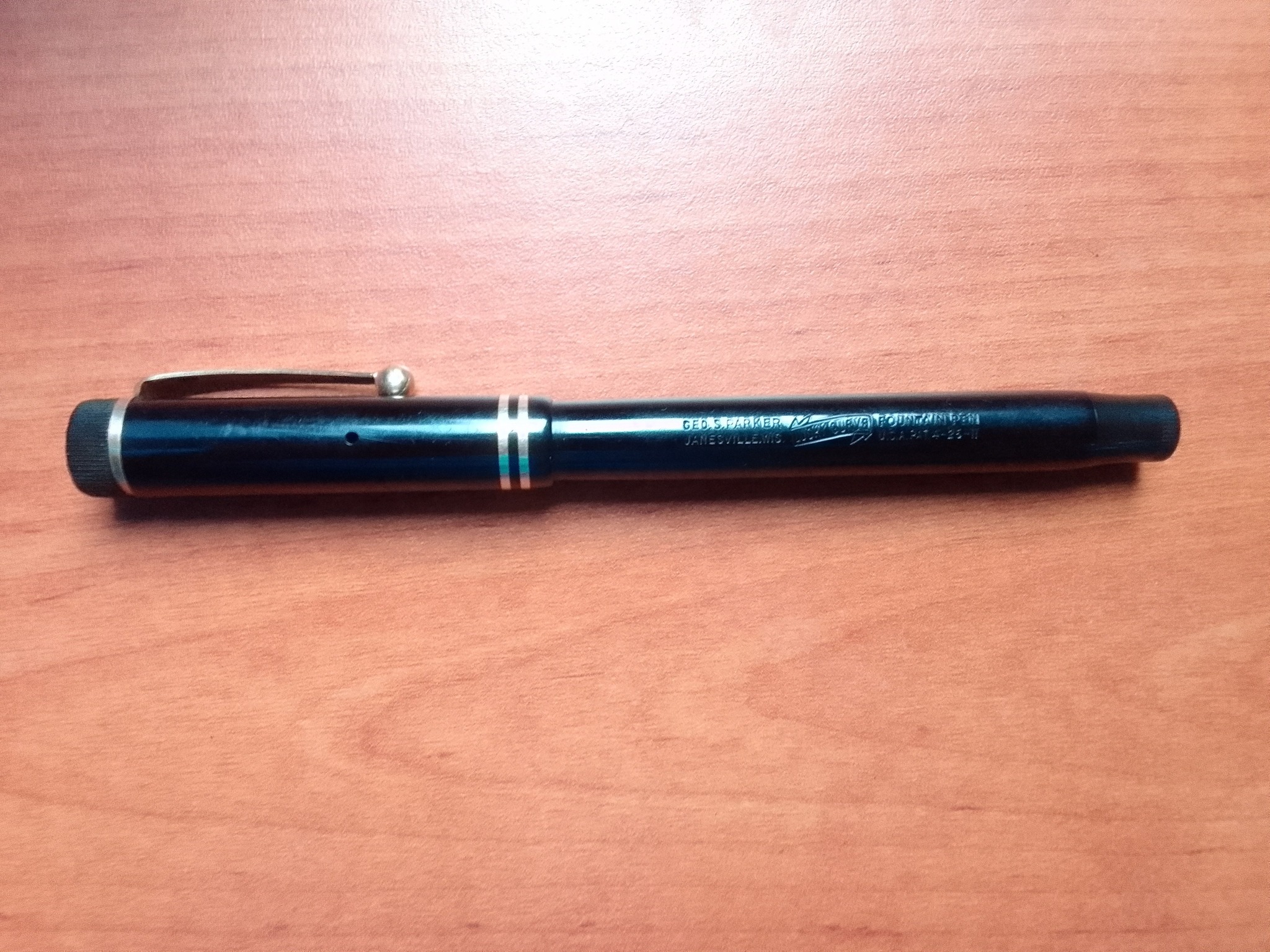 Parker Duofold Lucky Curve fountain pen
