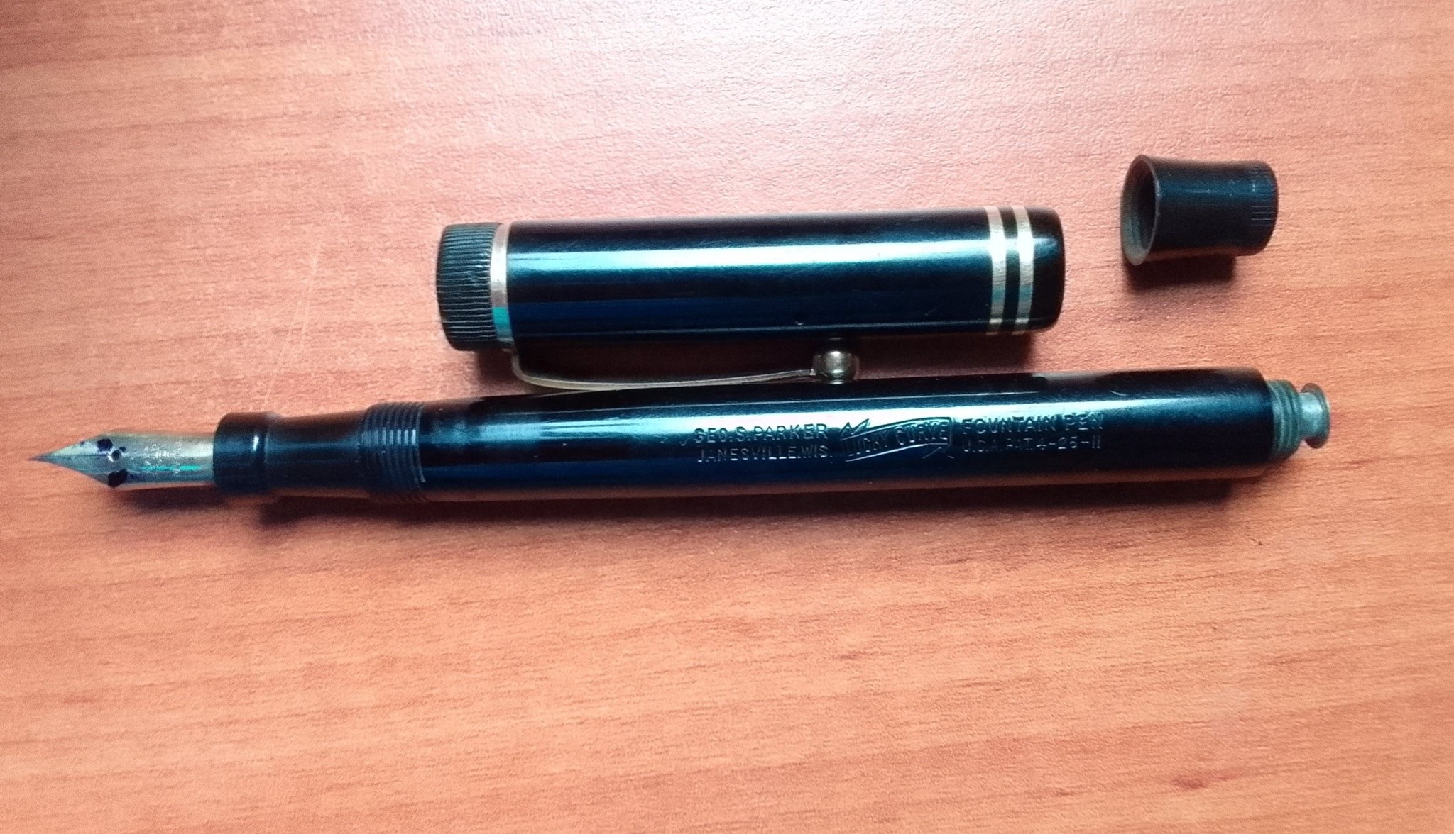 PARKER Duofold Senior Lucky Curveオリジナル箱入