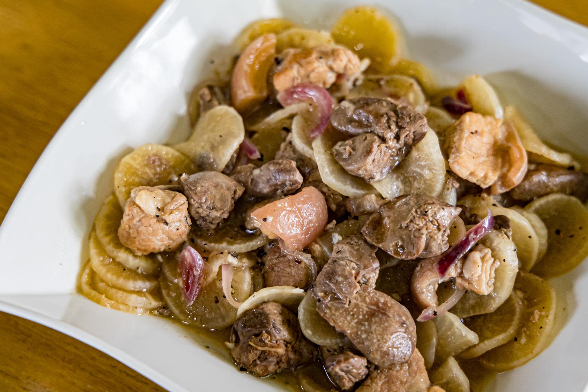 John Sherwin - Laguna’s kilawing labanos- sliced labanos cooked with ...