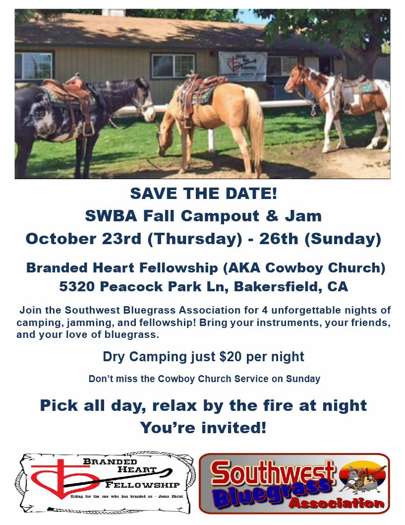 SWBA Fall Campout & Jam