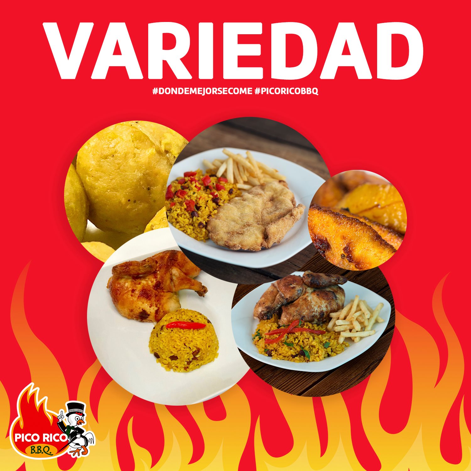 Pico Rico B.B.Q - El mejor sabor y variedad de platos lo... | Facebook