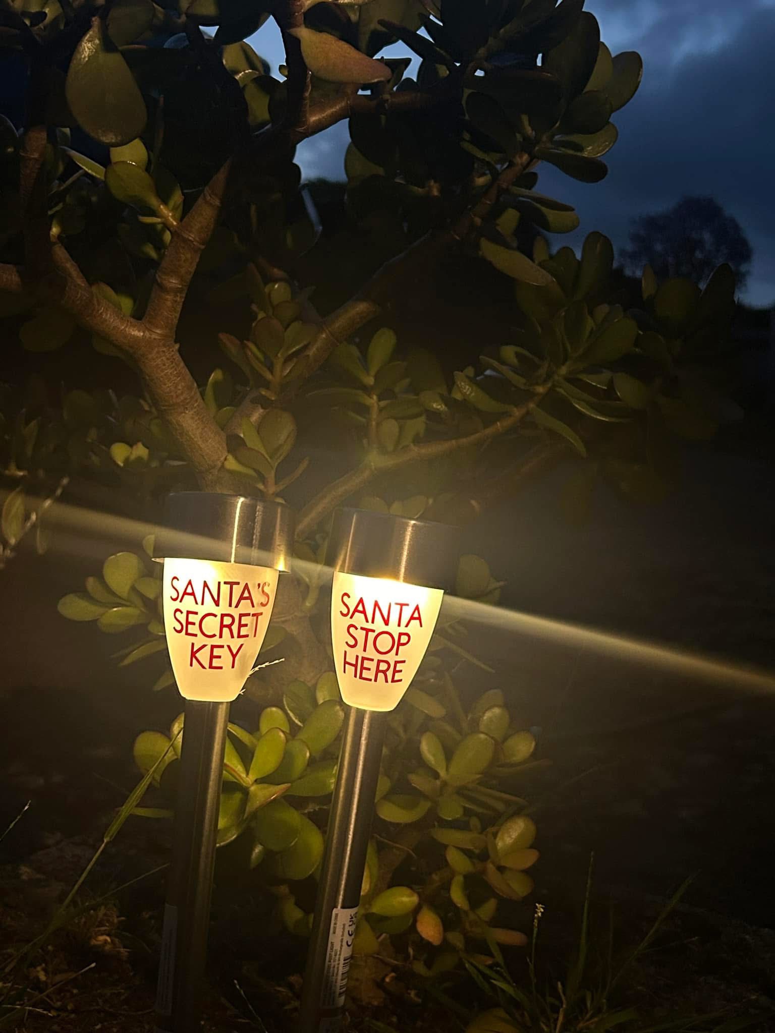Christmas Ideas NZ | Santa Stop Here and Santa’s Secret Keys Solar ...