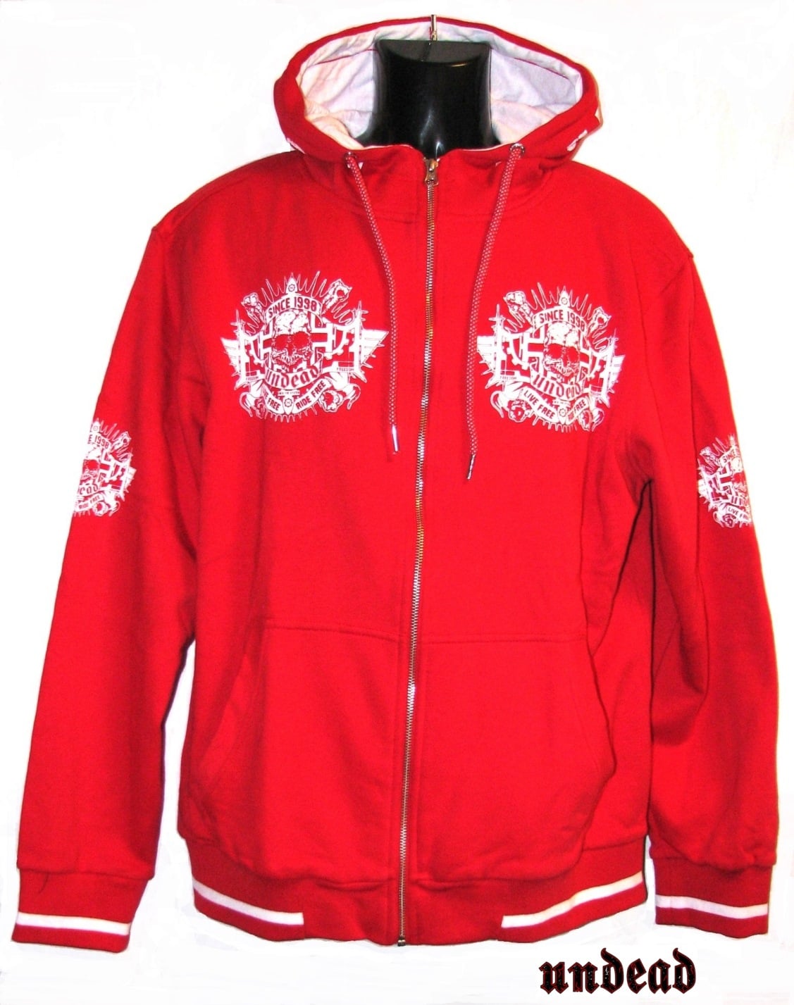 Undead Clothing - Limited Biker/Rocker Hoody 30 Piece,...