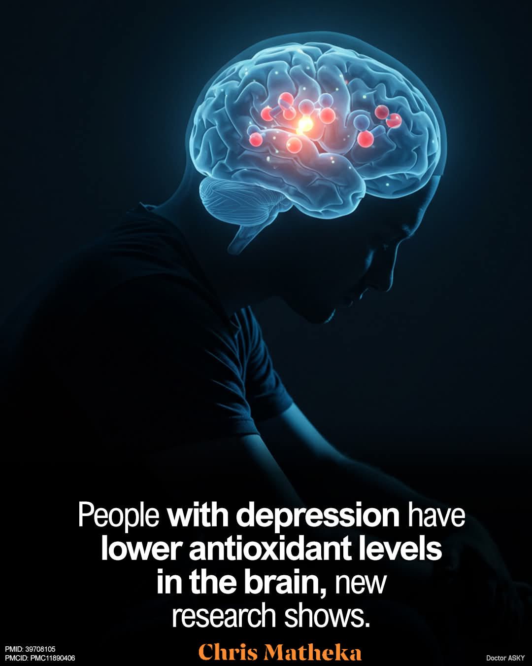glutathione stress depression New brain imaging reveals low levels in occipital cortex linked to sonstiges