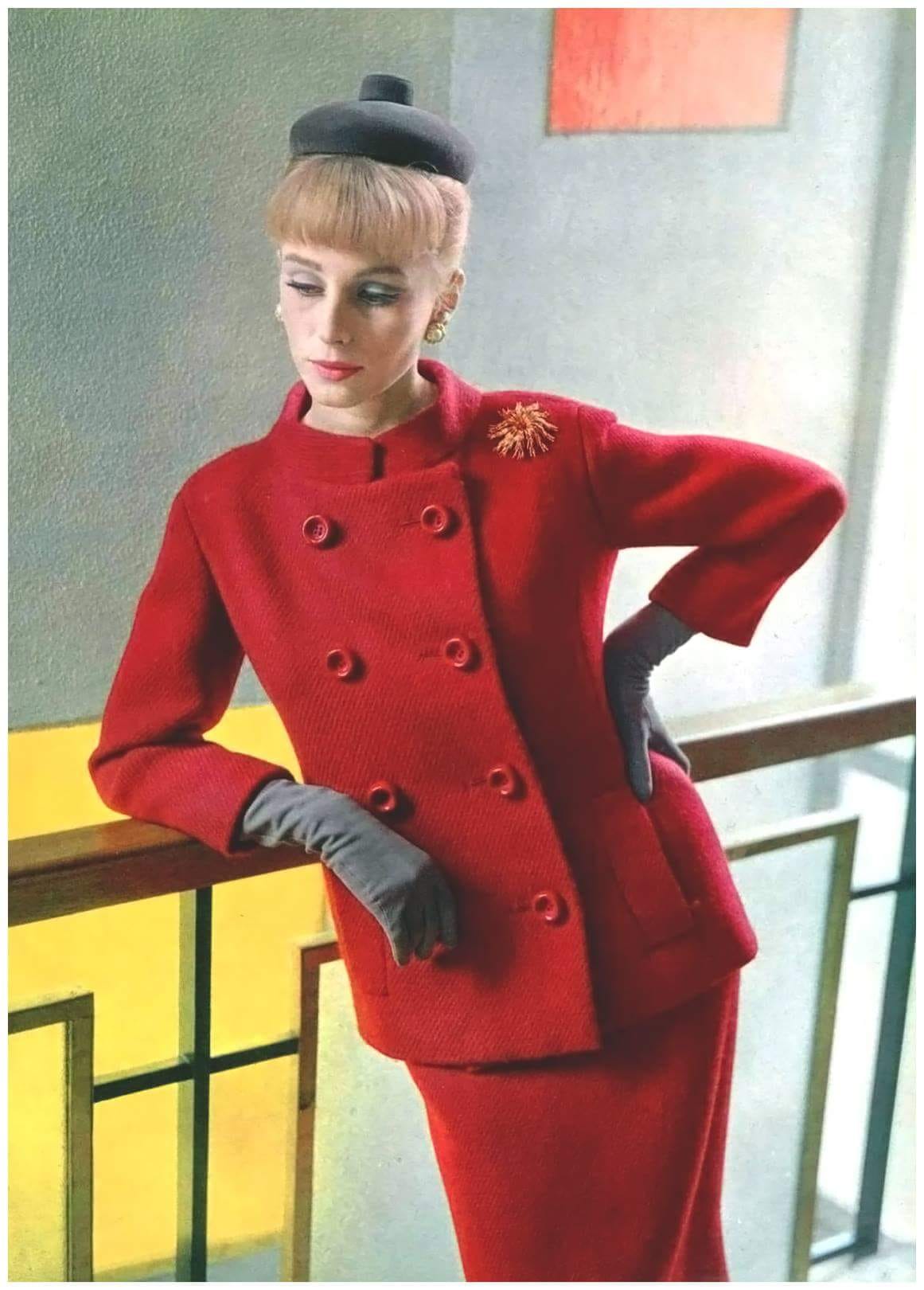 1960 Pierre Cardin suit from the groundbreaking 