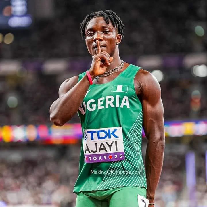 FIRST NIGERIAN MAN IN A WORLD CHAMPIONSHIPS 100m FINAL IN 18 YEARS