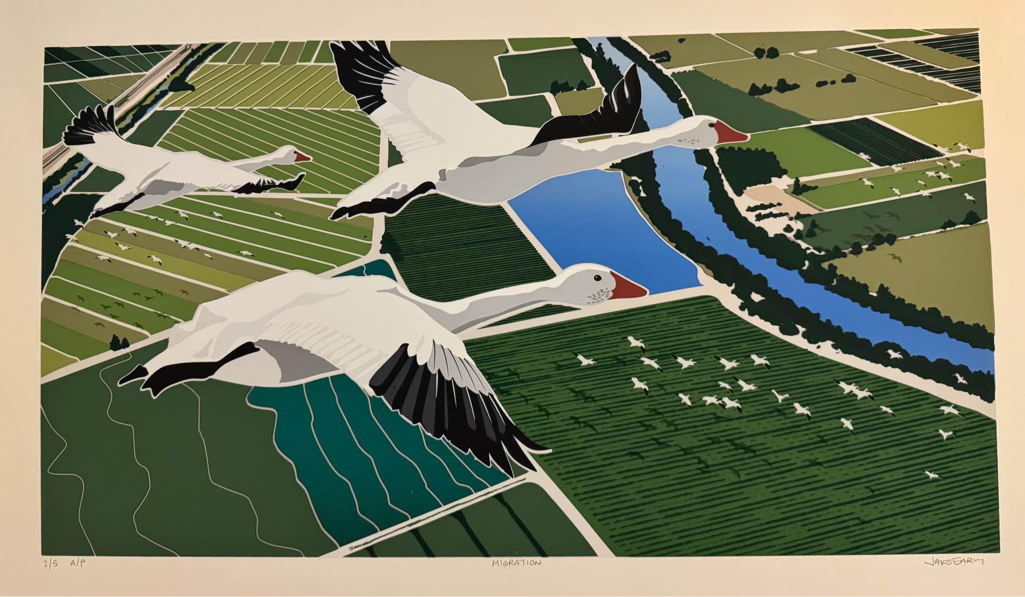 Jake Early’s “Migration” AP 2/5 - Posters, Prints & Paintings - Chico ...