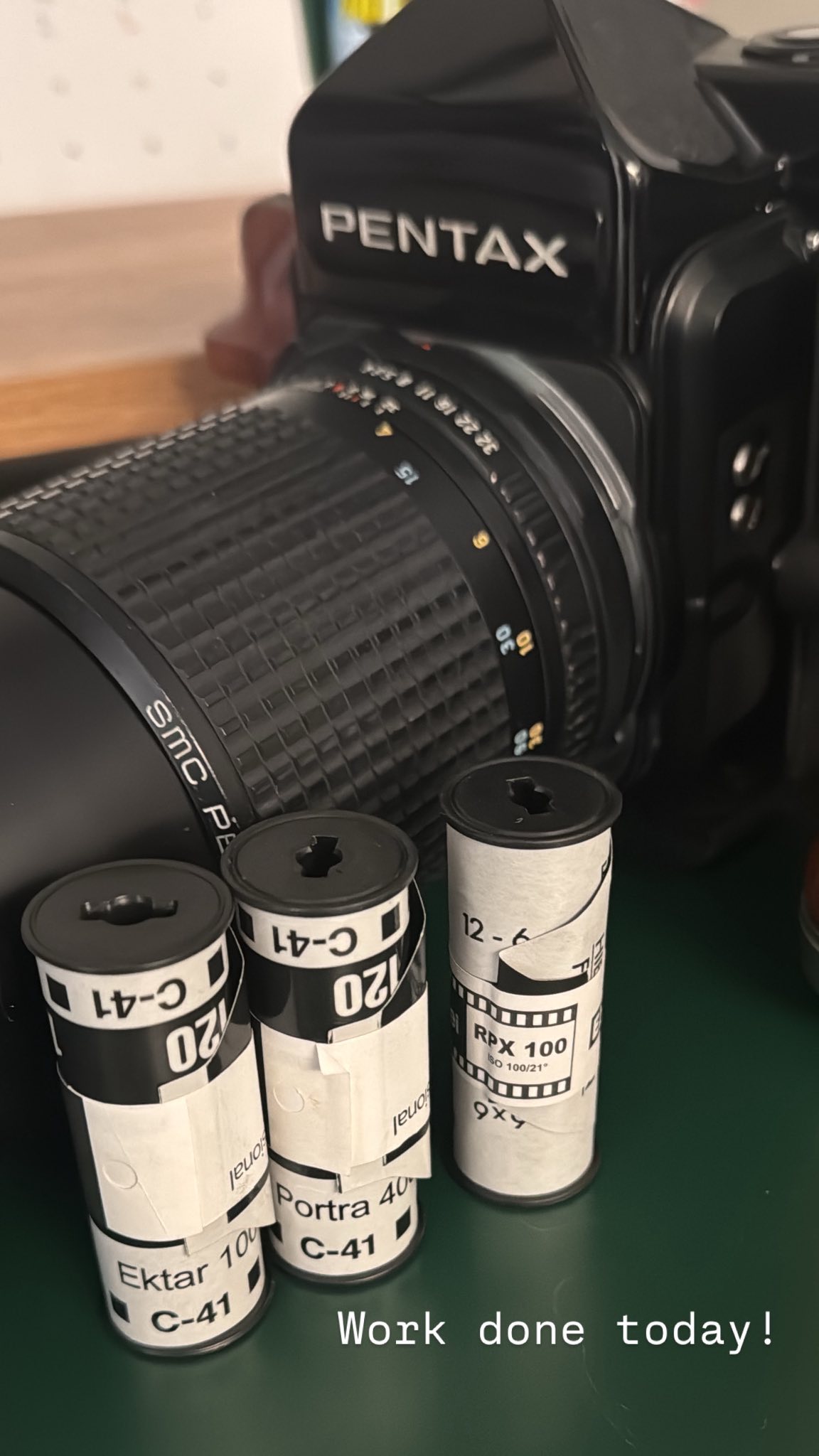 Pentax 67 200mm f4 depth of field