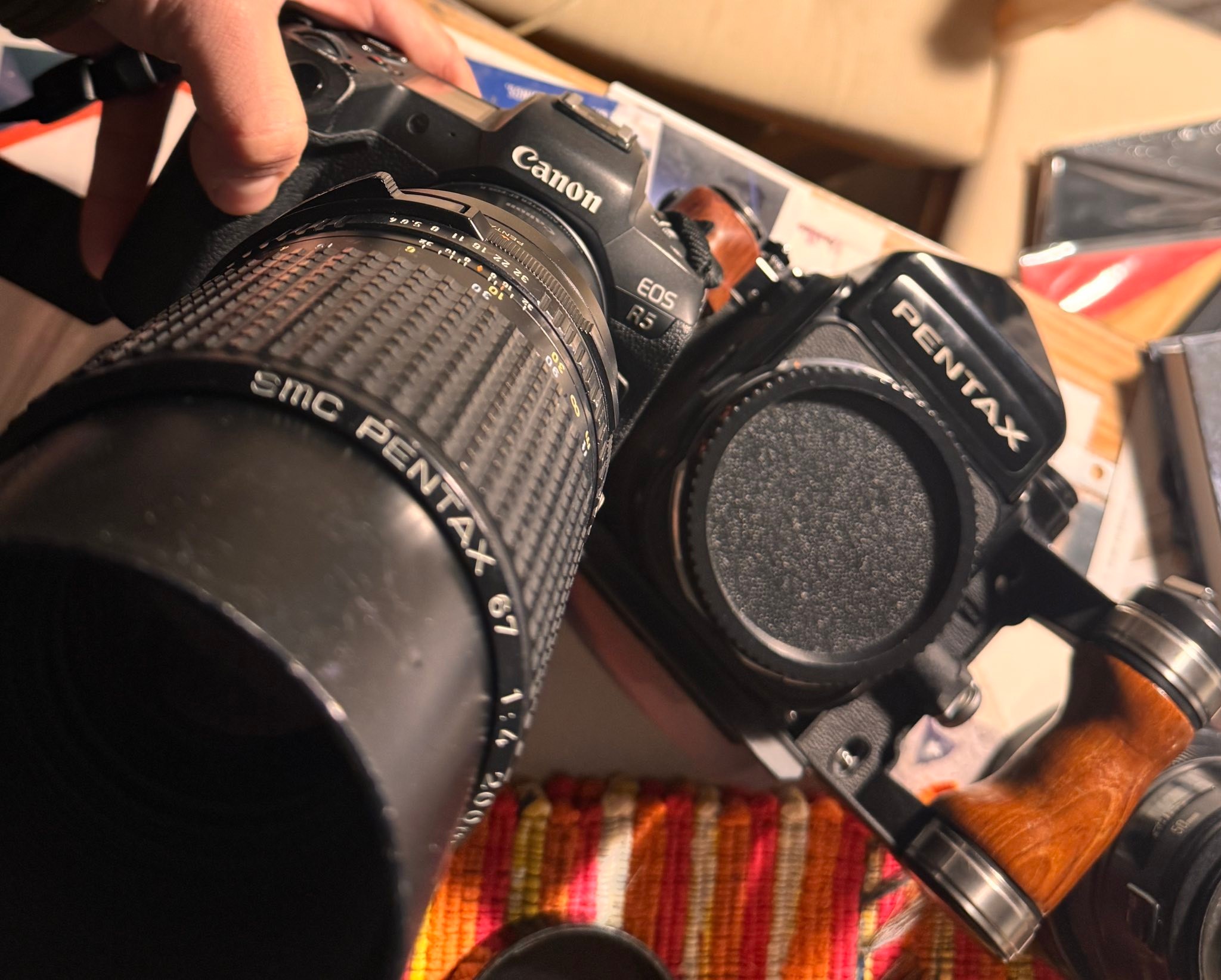Pentax 67 200mm f4 depth of field