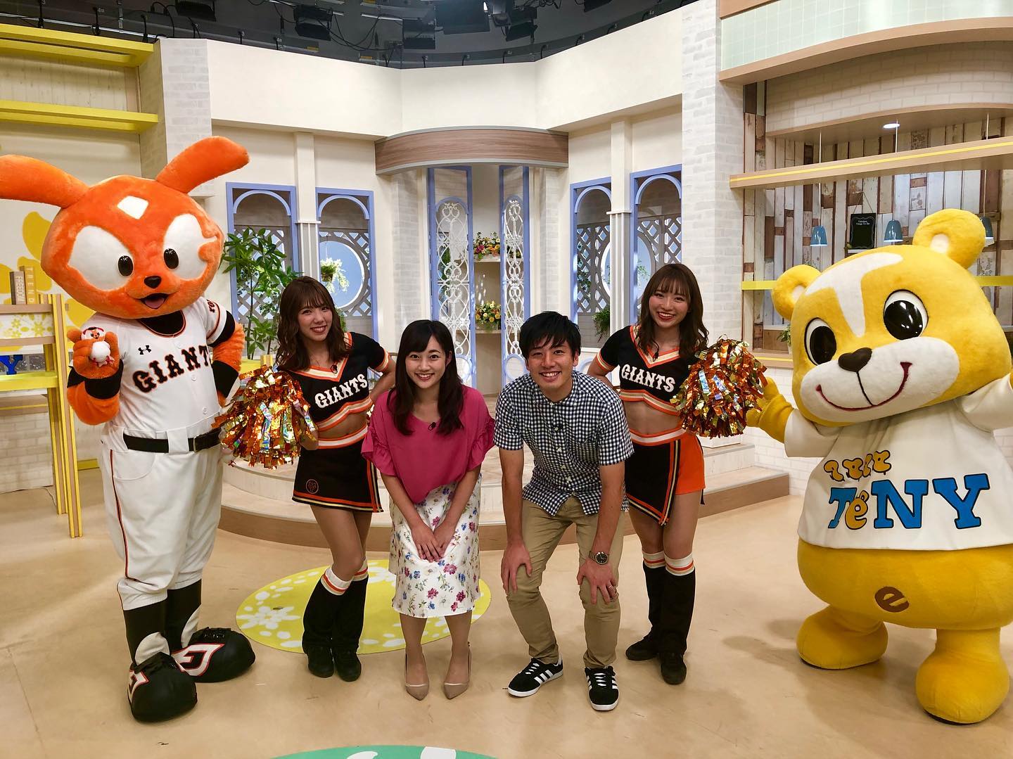 Tenyテレビ新潟 新潟一番サンデープラス ジャビット 公式 ジャイアンツ オフィシャル マスコット Facebook