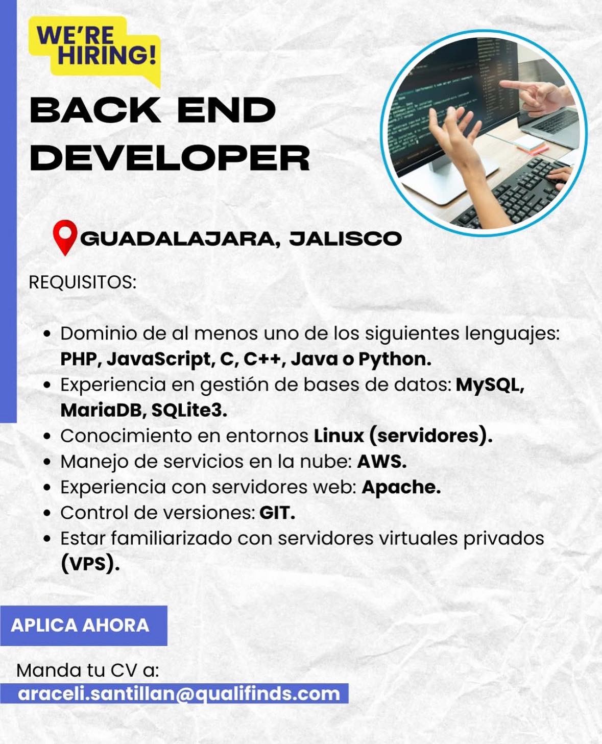 Bolsa de Trabajo para Programadores | Facebook
