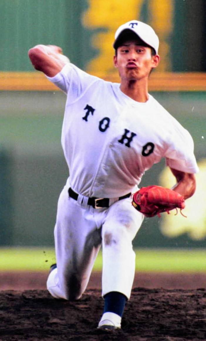 甲子園 東邦 東邦高校 中日ドラゴンズ 朝倉健太 サインボール　朝倉　高校野球 こんばんは☺️ 中日ドラゴンズ一筋 高校時代は、東邦高校で 甲子園