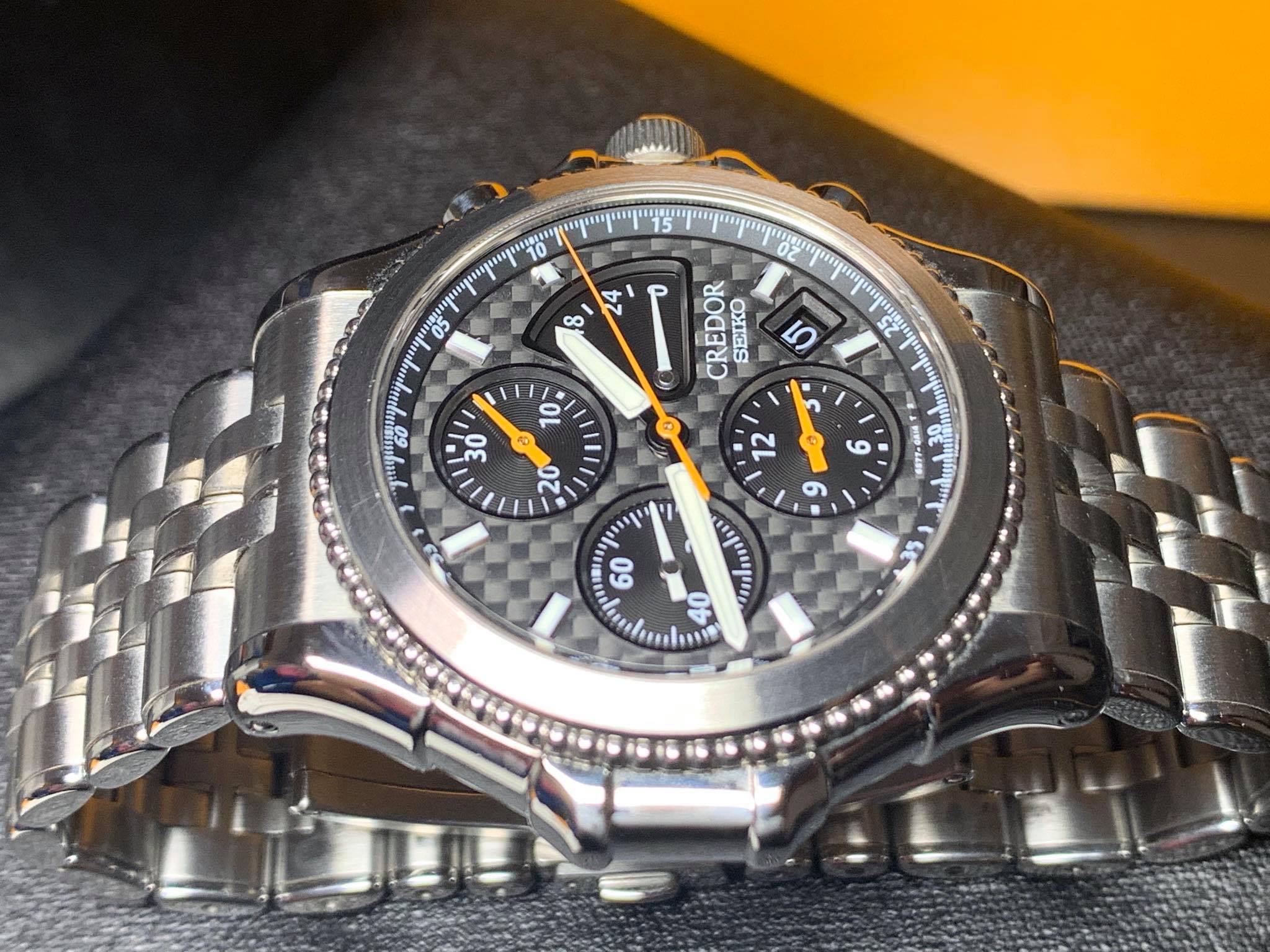 Seiko Credor Pacifique 2000 Limited Automatic Chronograph (GCBK997