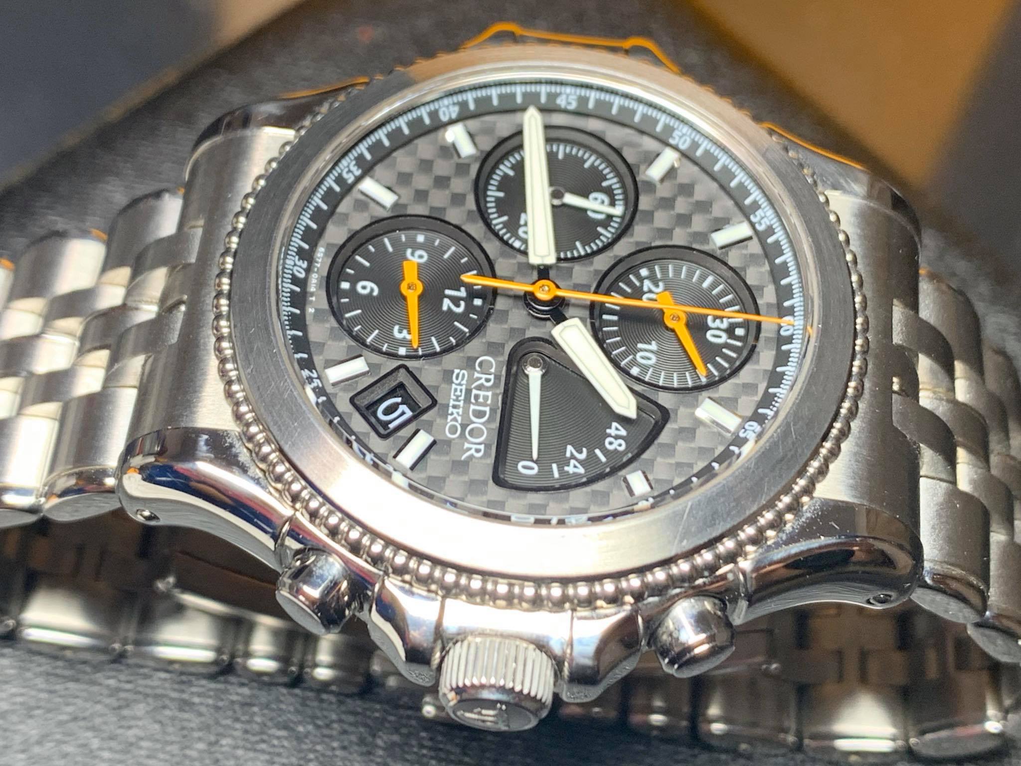 Seiko Credor Pacifique 2000 Limited Automatic Chronograph (GCBK997