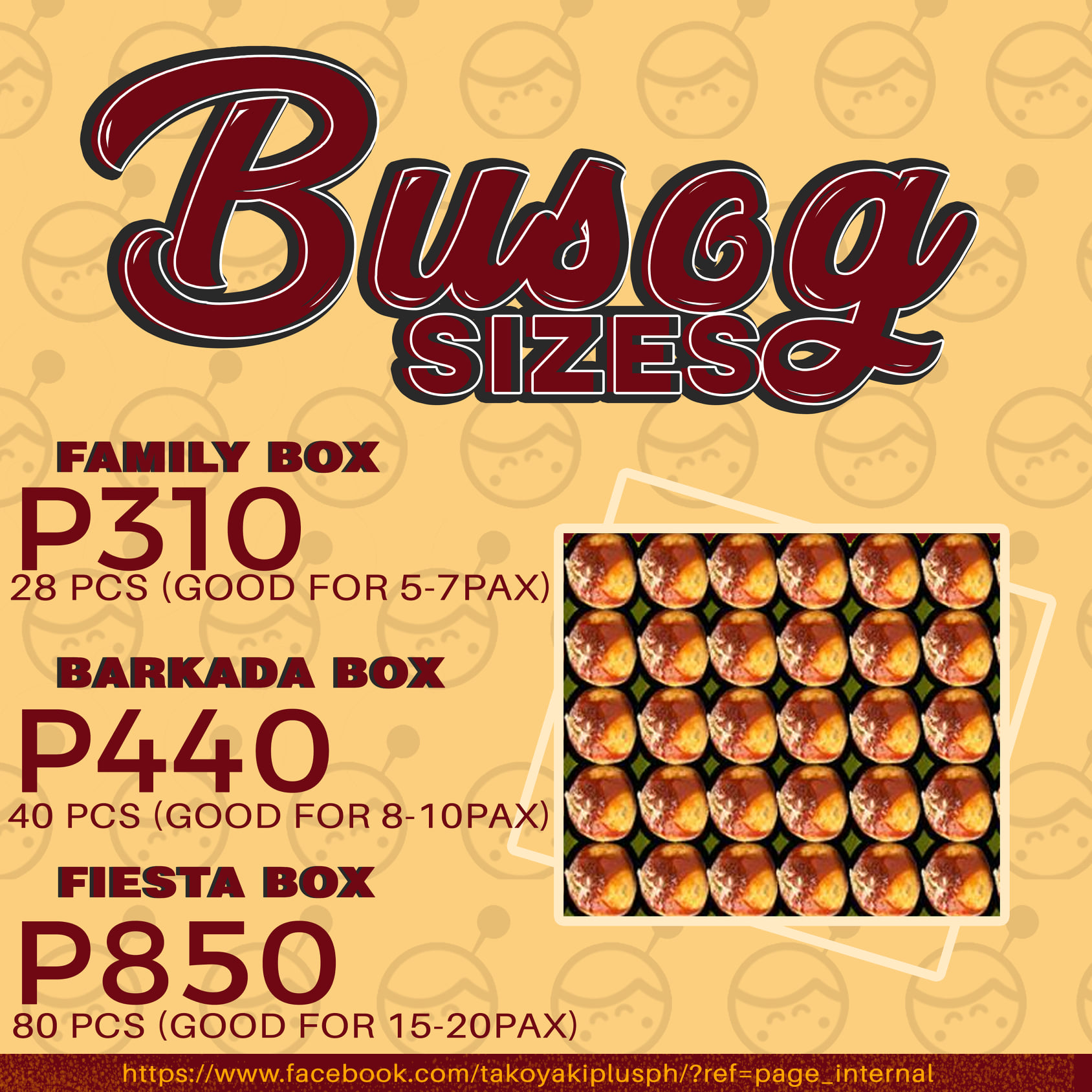 Taste of Asia - Happy MONDAY Takomanics! Busog Sizes is...