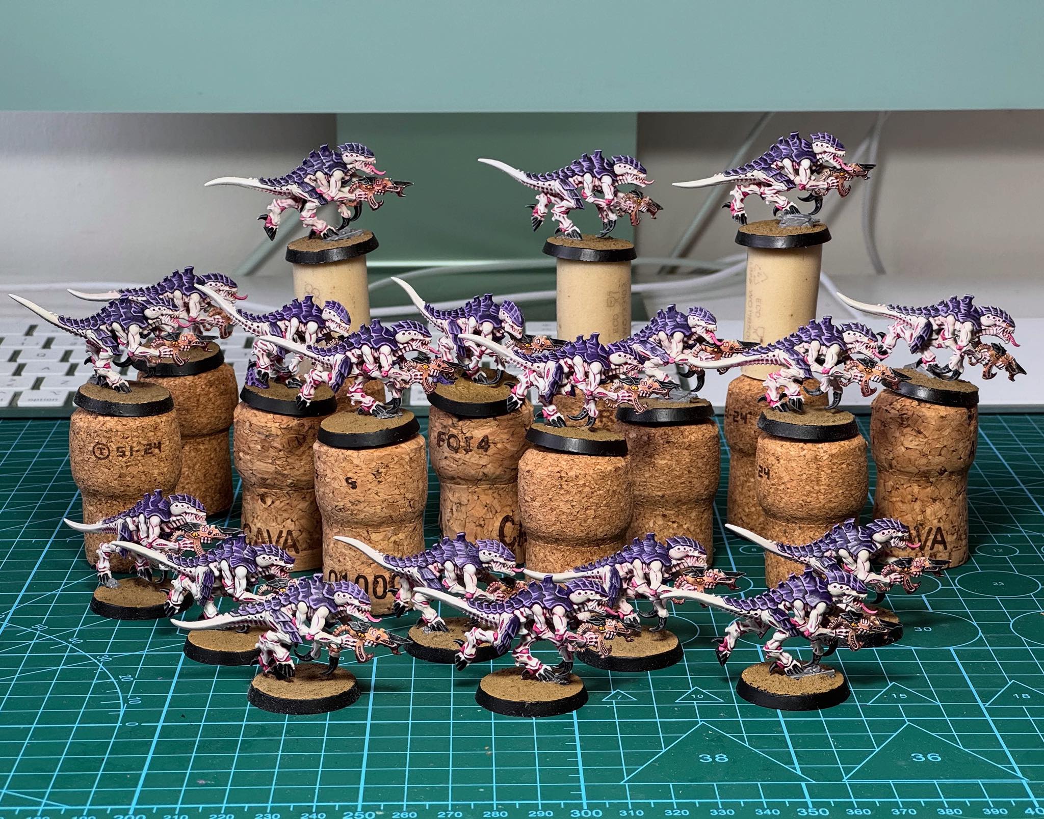 🧠 Finished my Termagant swarm — finally!