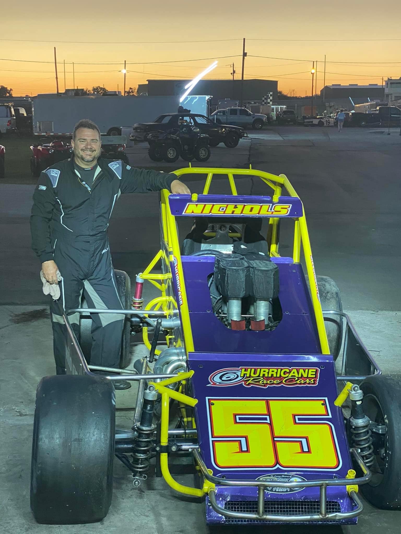 Nichols Racing - Let’s wish our driver Tommy “The Gun”...