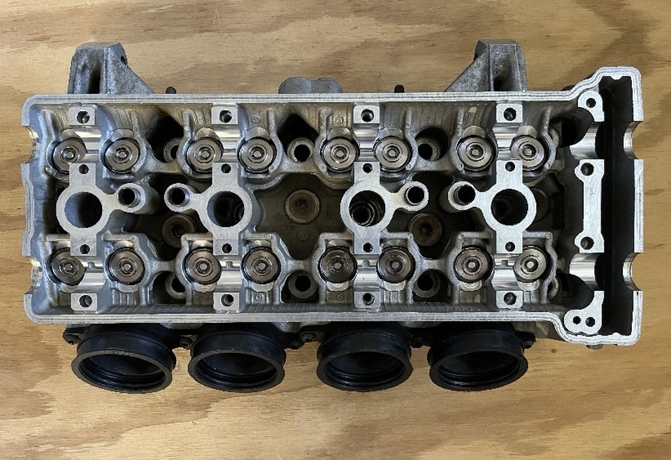 I finished porting and custom building another big valve ZX14