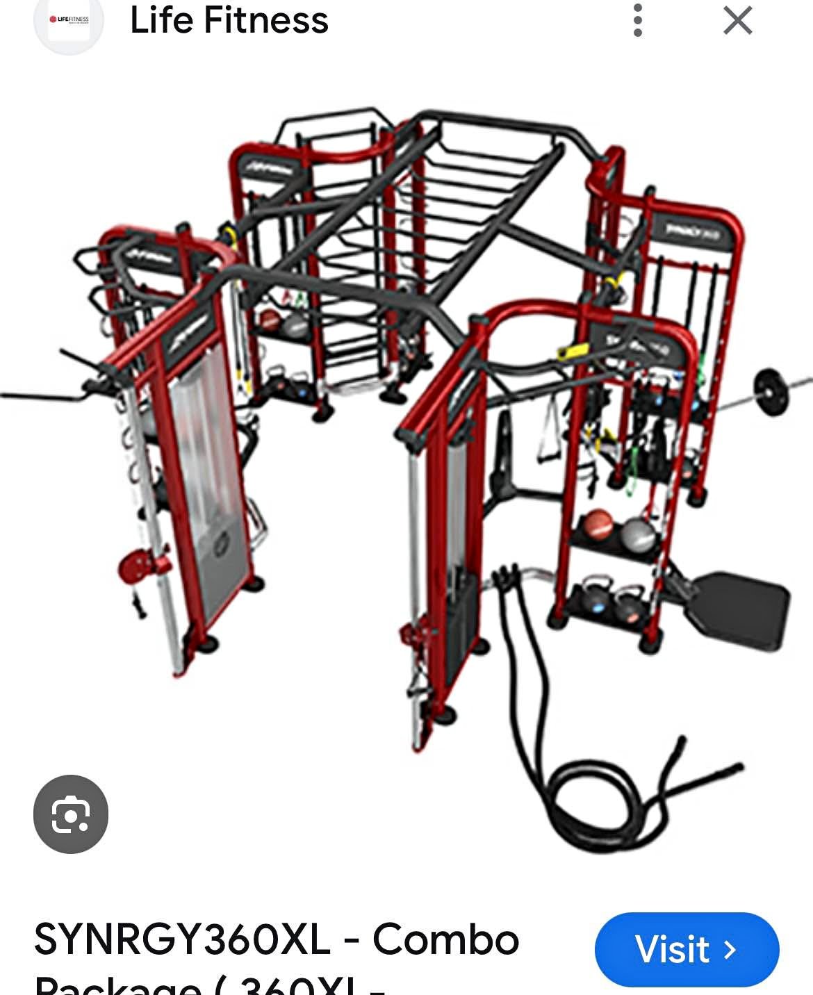 Synergy 360 XL multi workout center with weights, tax dip, rack, box ...