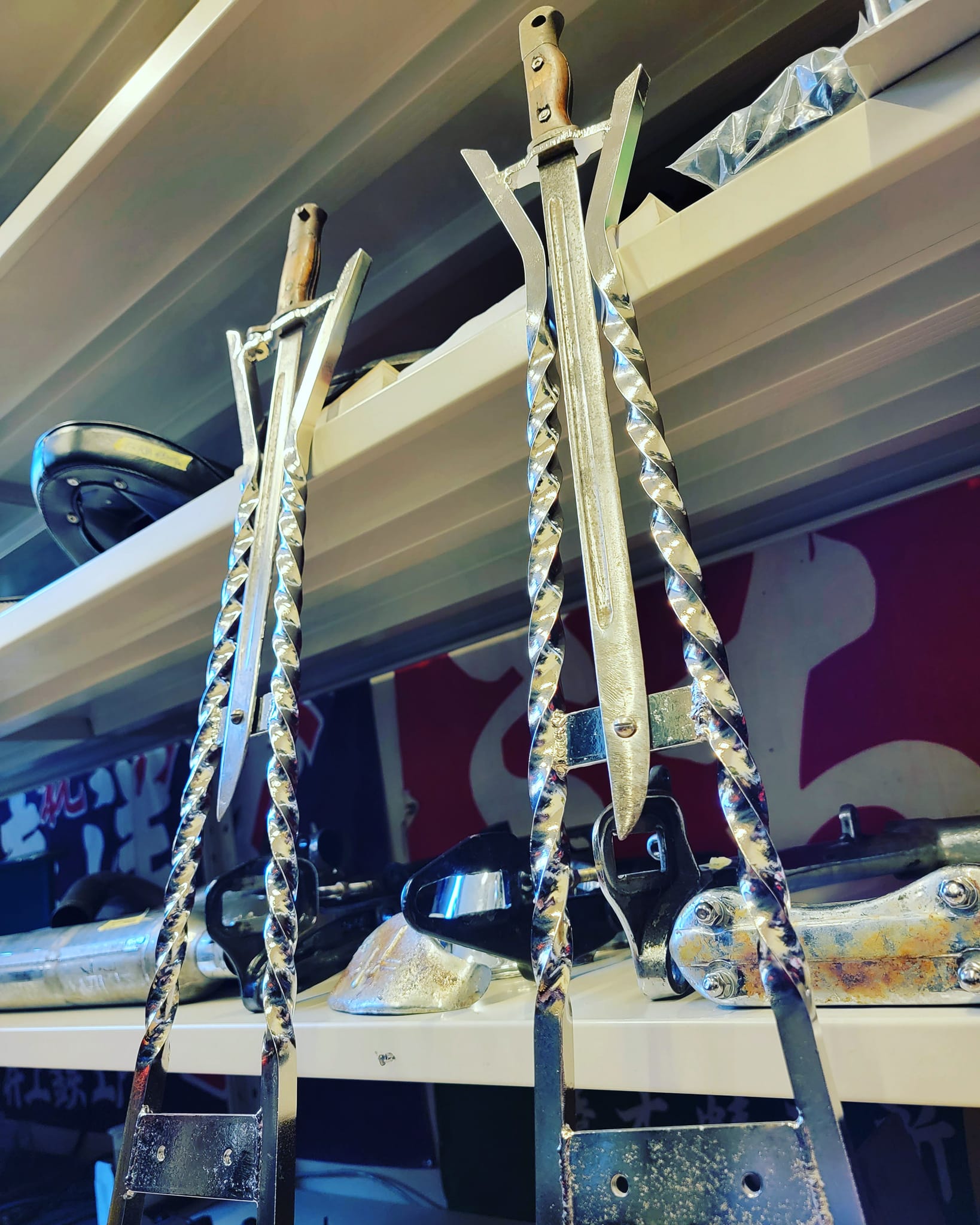 有限会社小川商店 - ⚡ 三十年式銃剣シーシーバー × ニッケルメッキ 