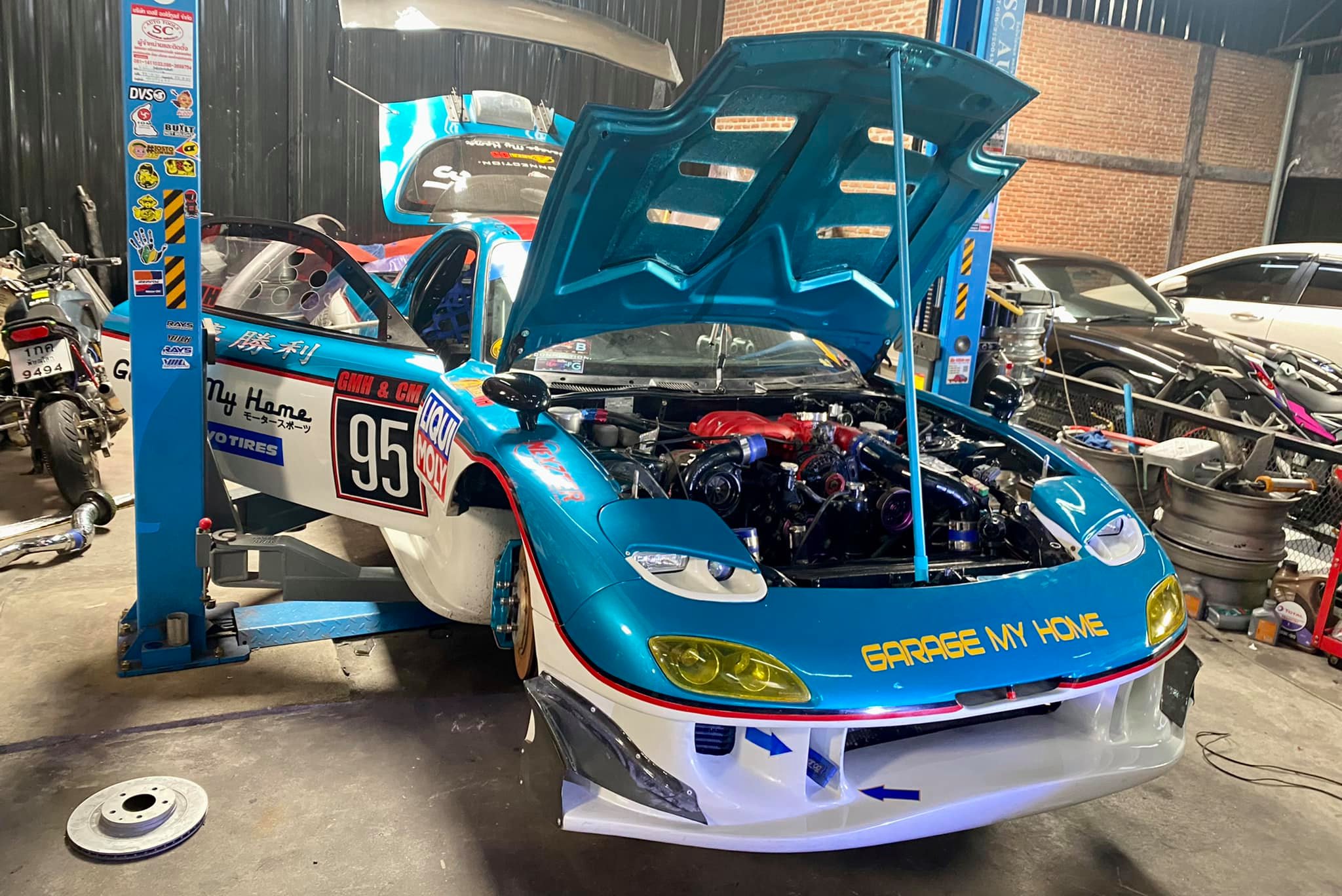 TT.exhaust - RX7 ลูกรักของ Garage My Home...
