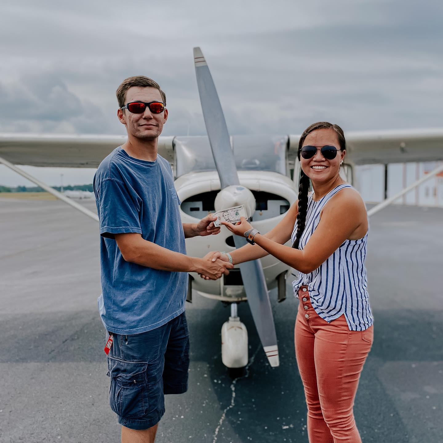 First solo 🎊 #firstsolo... - Wingman Flight Academy