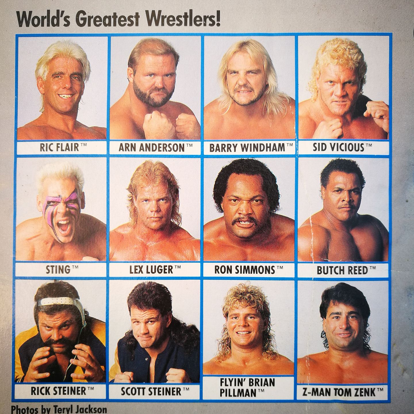 The line-up from the original... - Wrestling Figure Workshop | Facebook