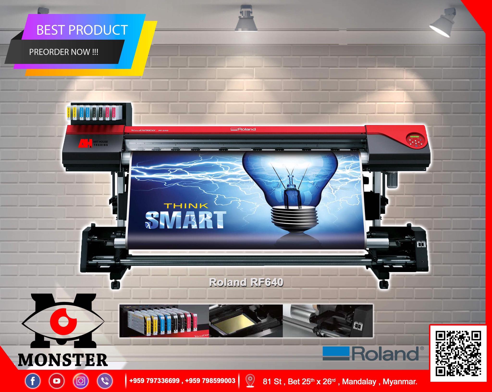 Monster Supply - #Monster #Supply #Roland #VersaEXPRESS RF-640 large ...