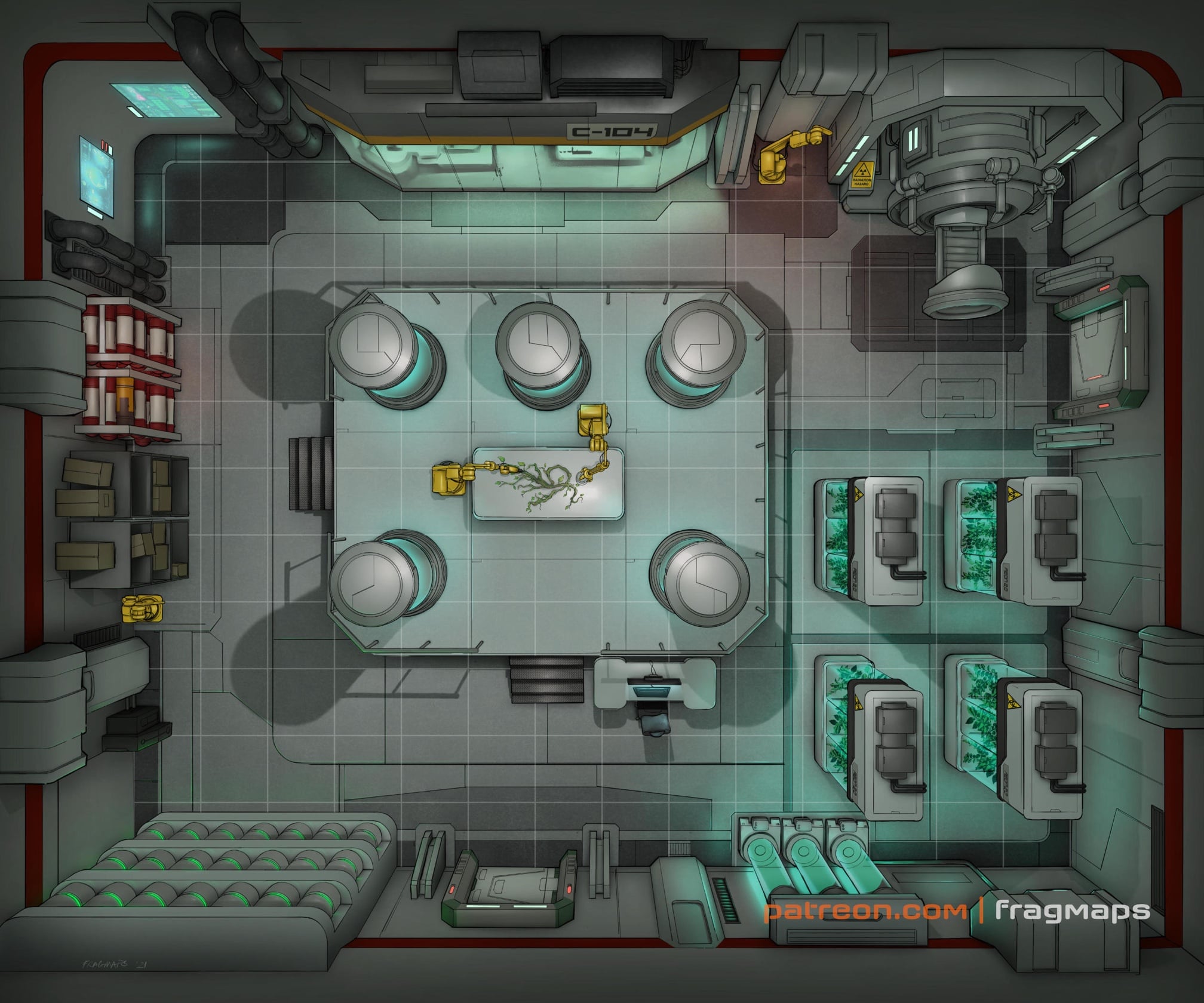 Frag Maps - New map just released! The bio chemical lab...