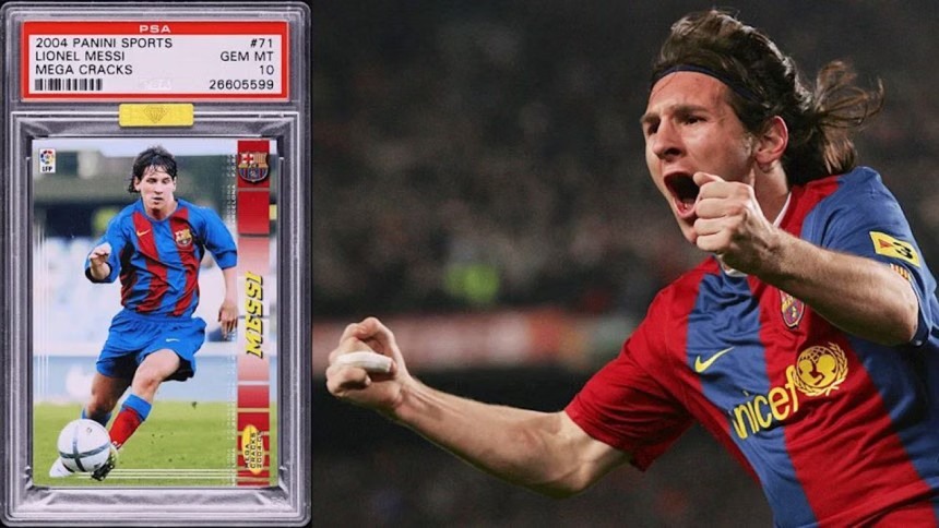 Atlético Madrid star Antoine Griezmann just bought a Messi rookie