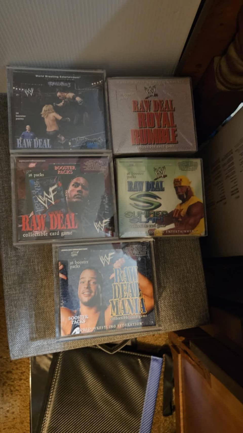raw deal booster box WWE Revolution 3 Judgment Day Temper Tantrum. Us only all still for