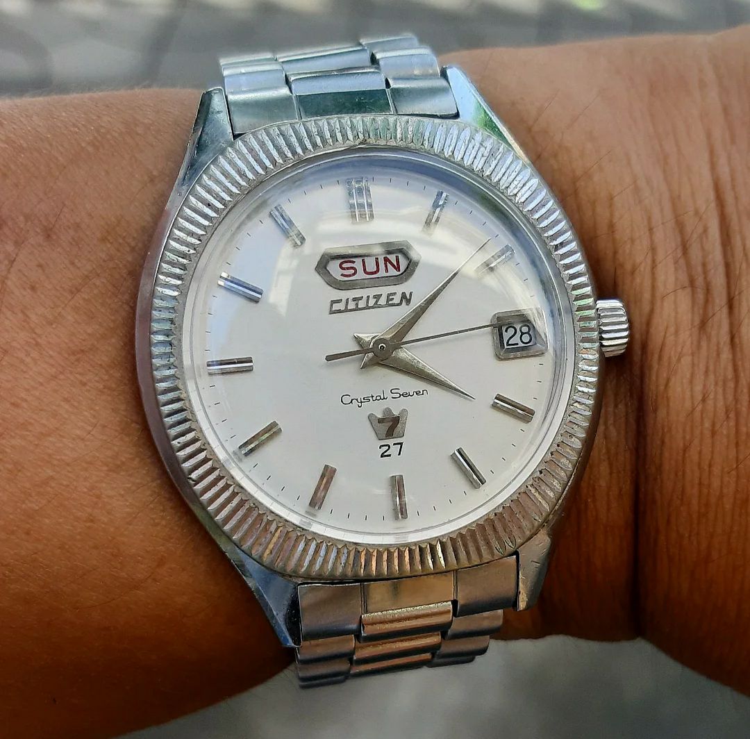 腕時計(アナログ) 1967 Citizen CrystalSeven 1967 Citizen Crystal Seven automatic watch