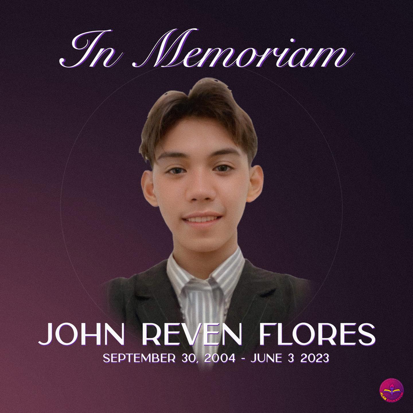 Alab Edukasyon - In loving memory of John Reven Flores,... | Facebook