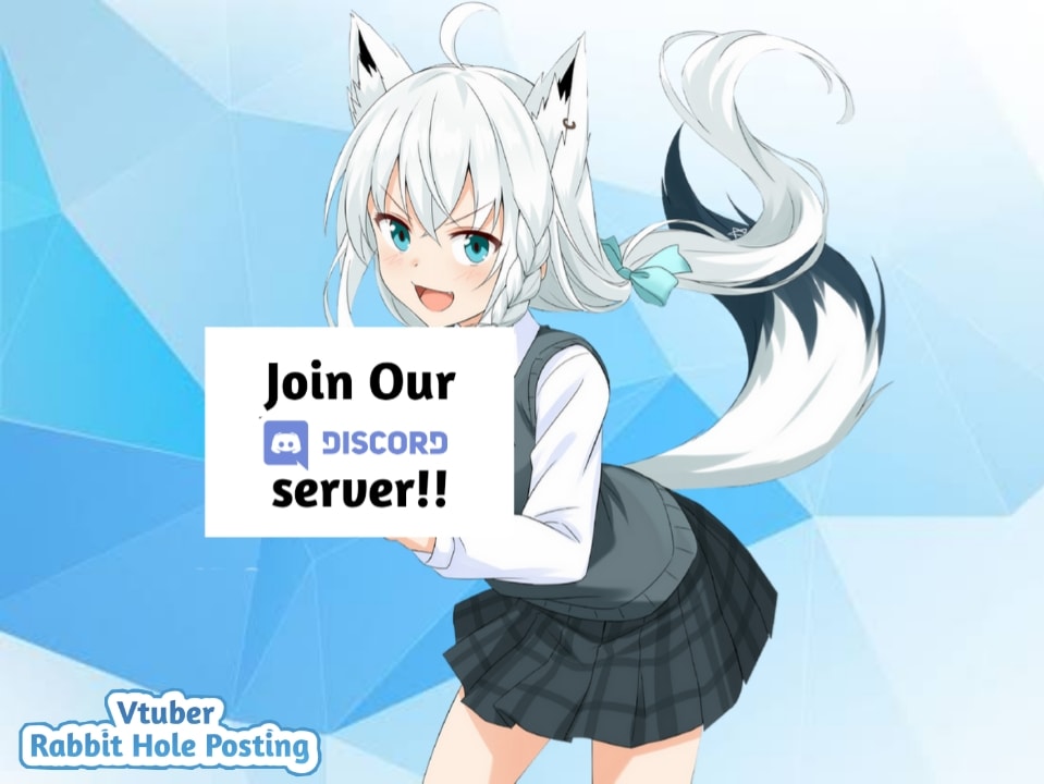 Vtuber: Rabbit Hole Posting | 𝗩:𝗥𝗛𝗣 𝗗𝗶𝘀𝗰𝗼𝗿𝗱 𝘀𝗲𝗿𝘃𝗲𝗿 𝗿𝗲𝘃𝗶𝘃𝗮𝗹 | Facebook