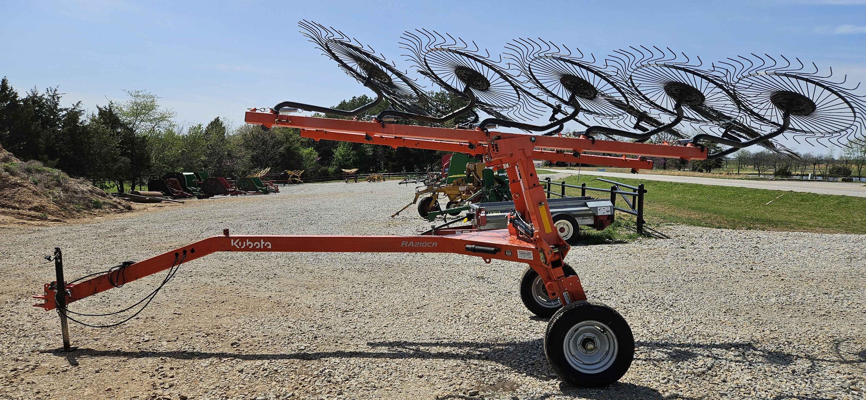 2019 Kubota hay rake Ra210cr - Commercial Vehicles - Moody, Missouri ...