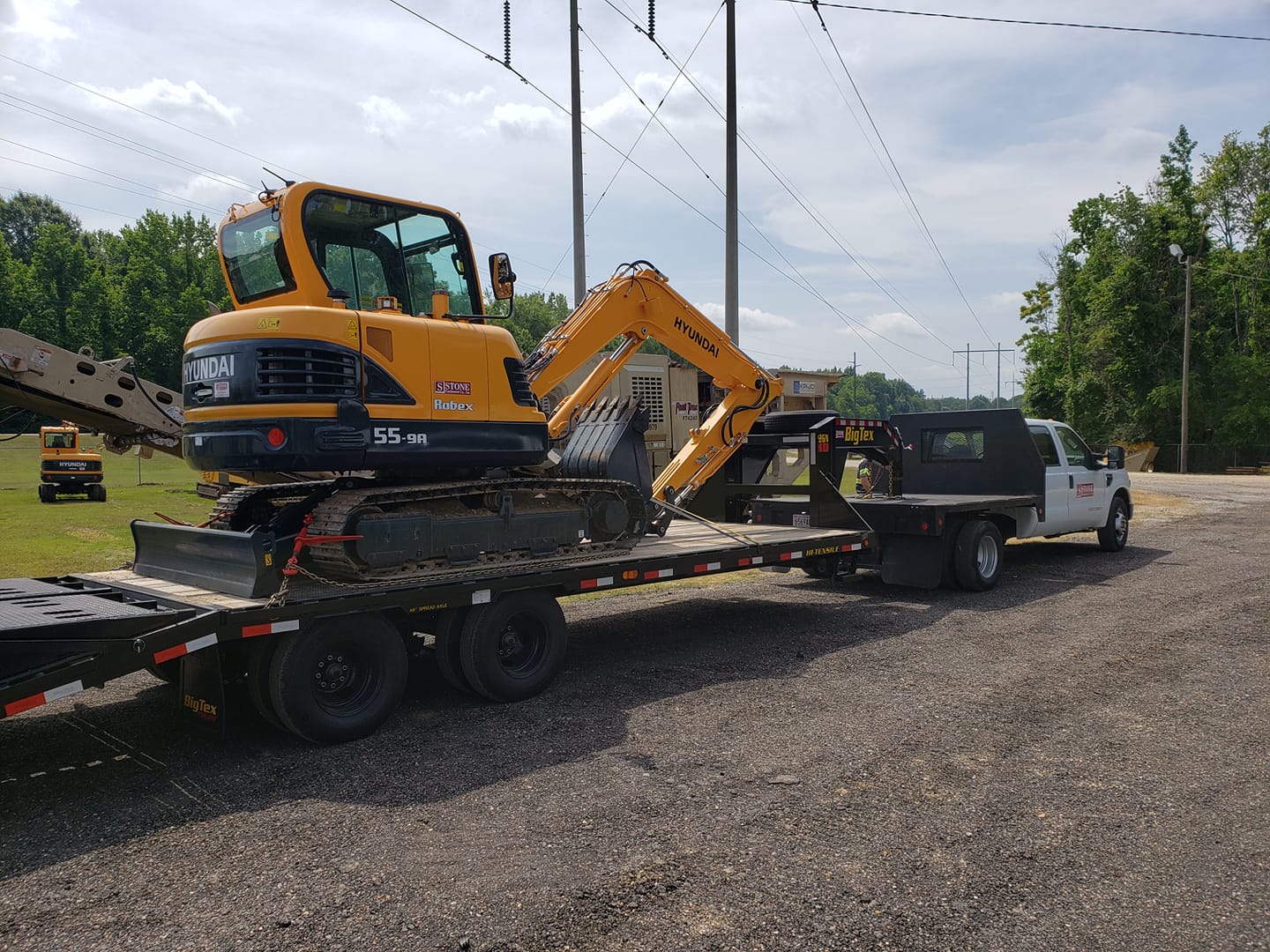 Happy Friday! New R55 on way to... - Stone Equipment Company
