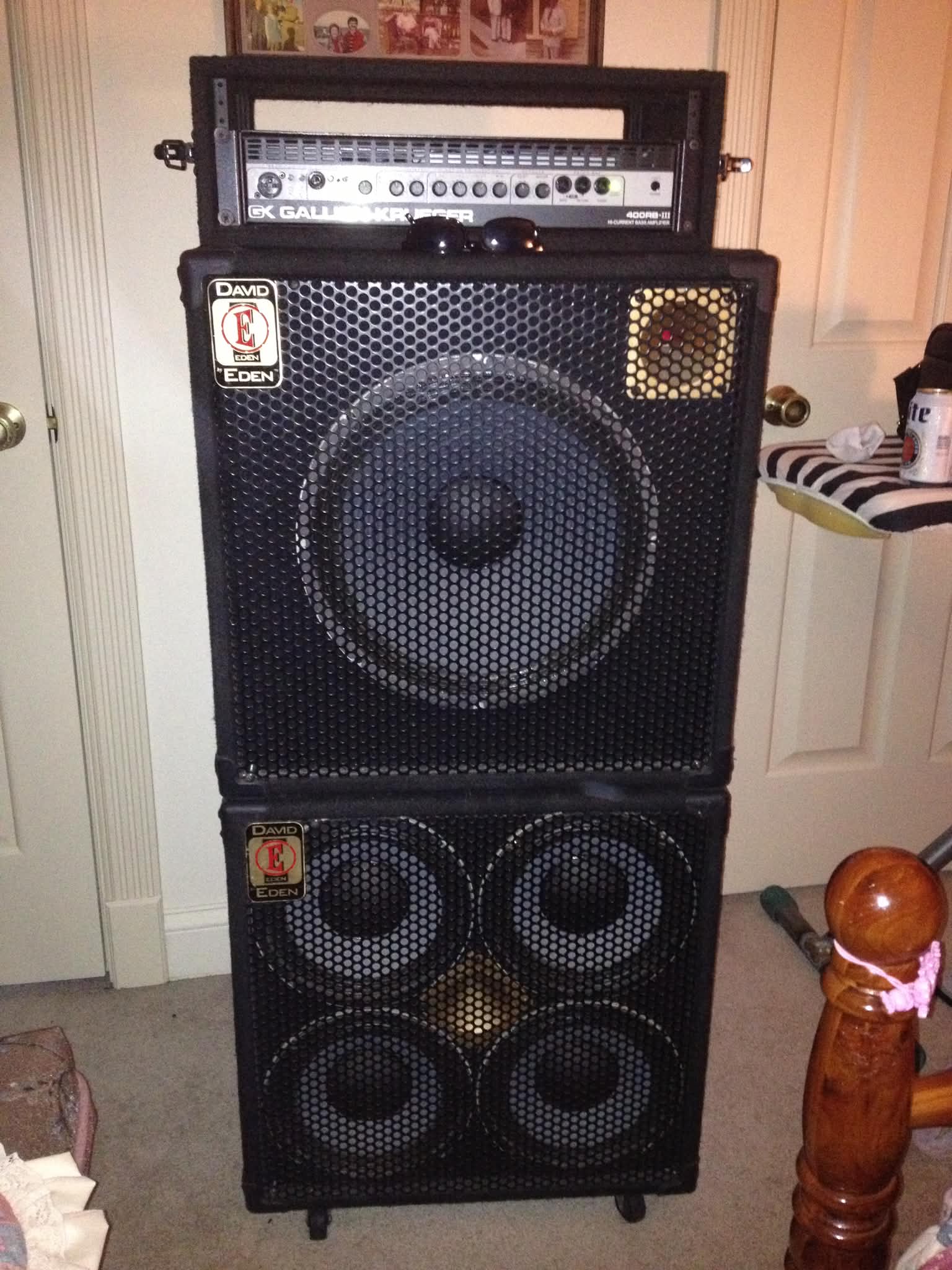 Using an Eden CXC 400 head outside of its original combo