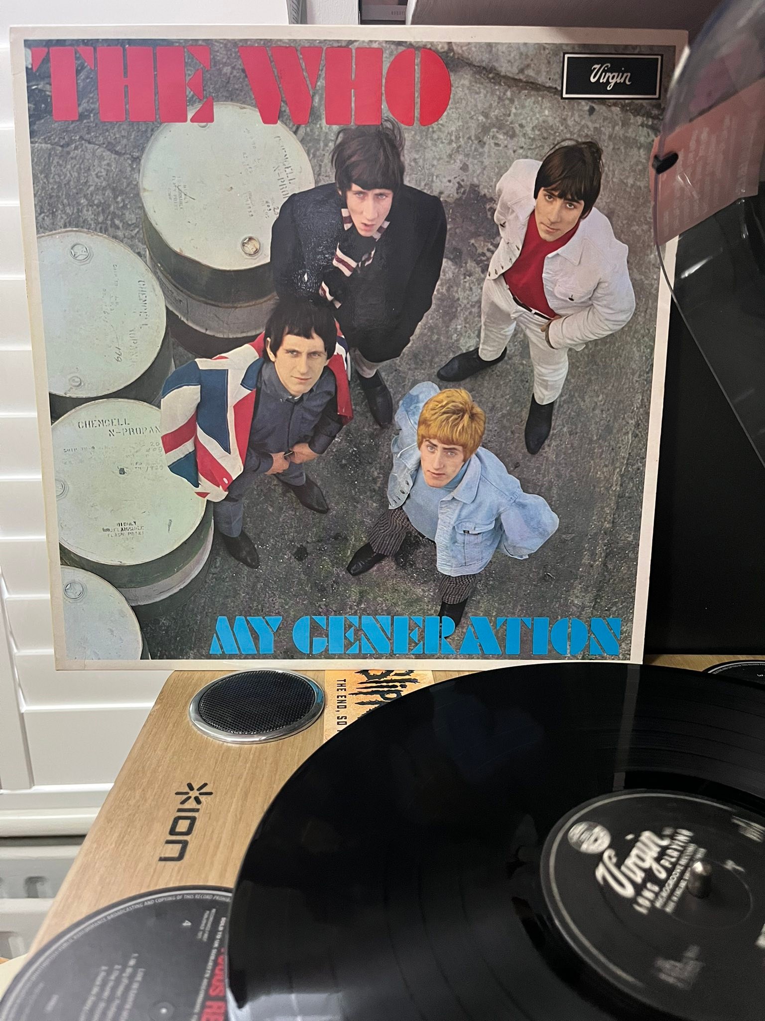 The Who-My Generation, 1980, Virgin Records Mono Reissue.