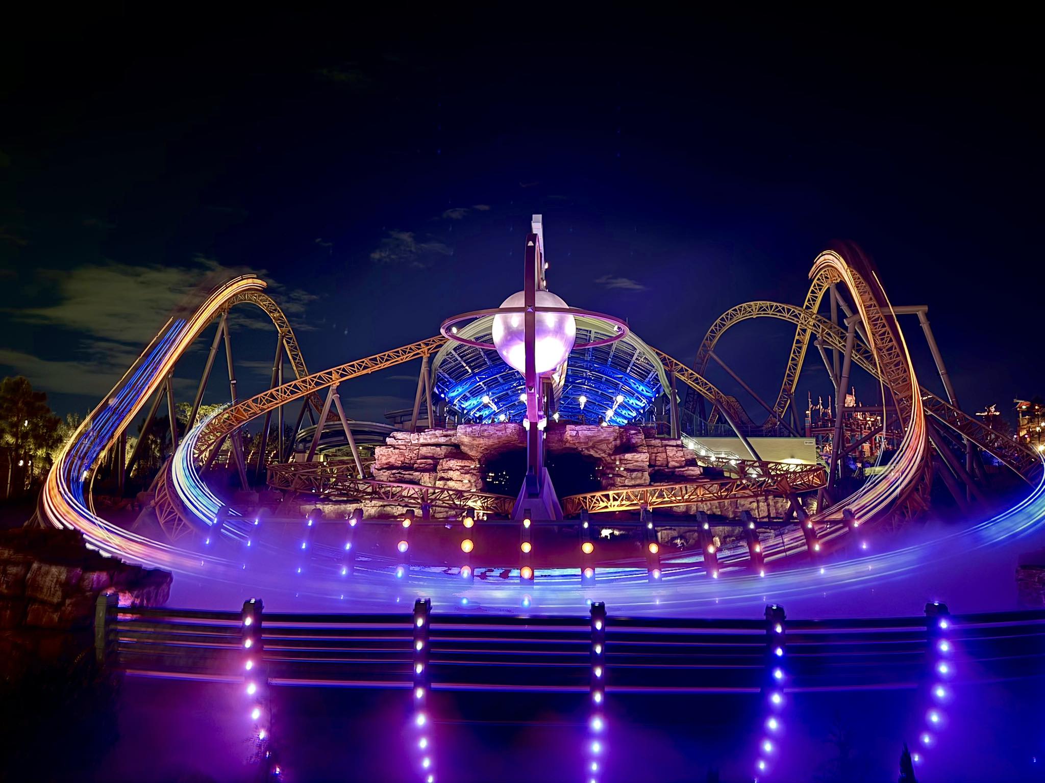 Universal’s Epic Universe | I took this great night photo of Stardust ...