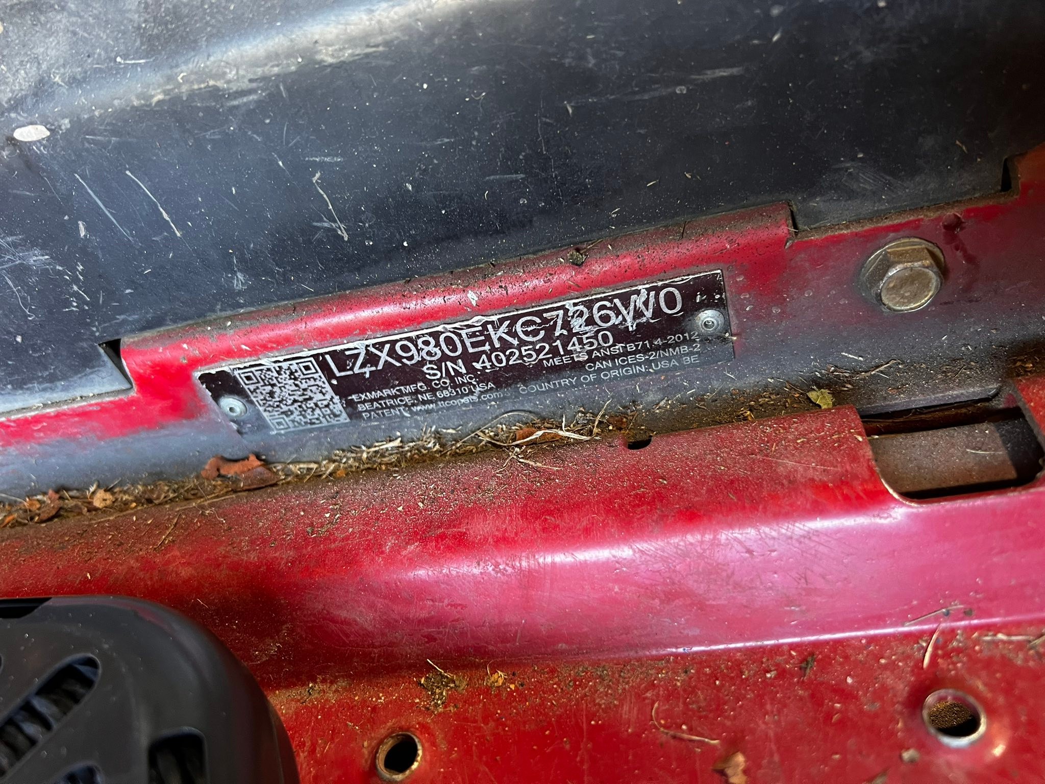 Exmark Lazer Z throttle control issue?