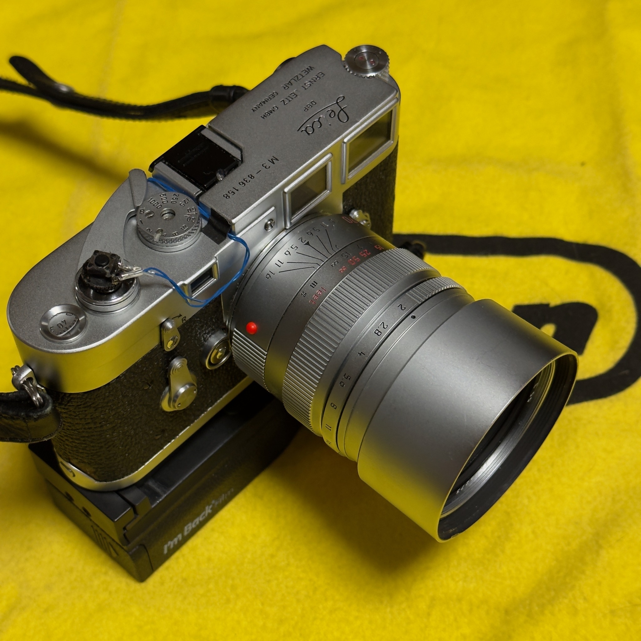 1979 Leitz Canada Summicron-M 1:2 / 50 w/ B+W cpl filter on A7C