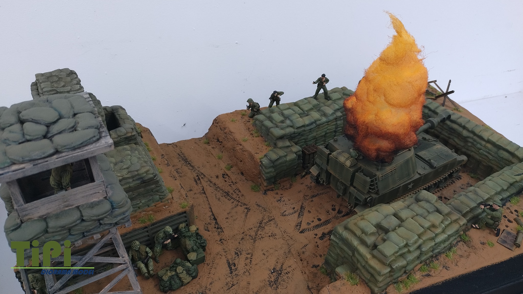 Vietnam & Indochina War Scale Models & Dioramas | This diorama is ...
