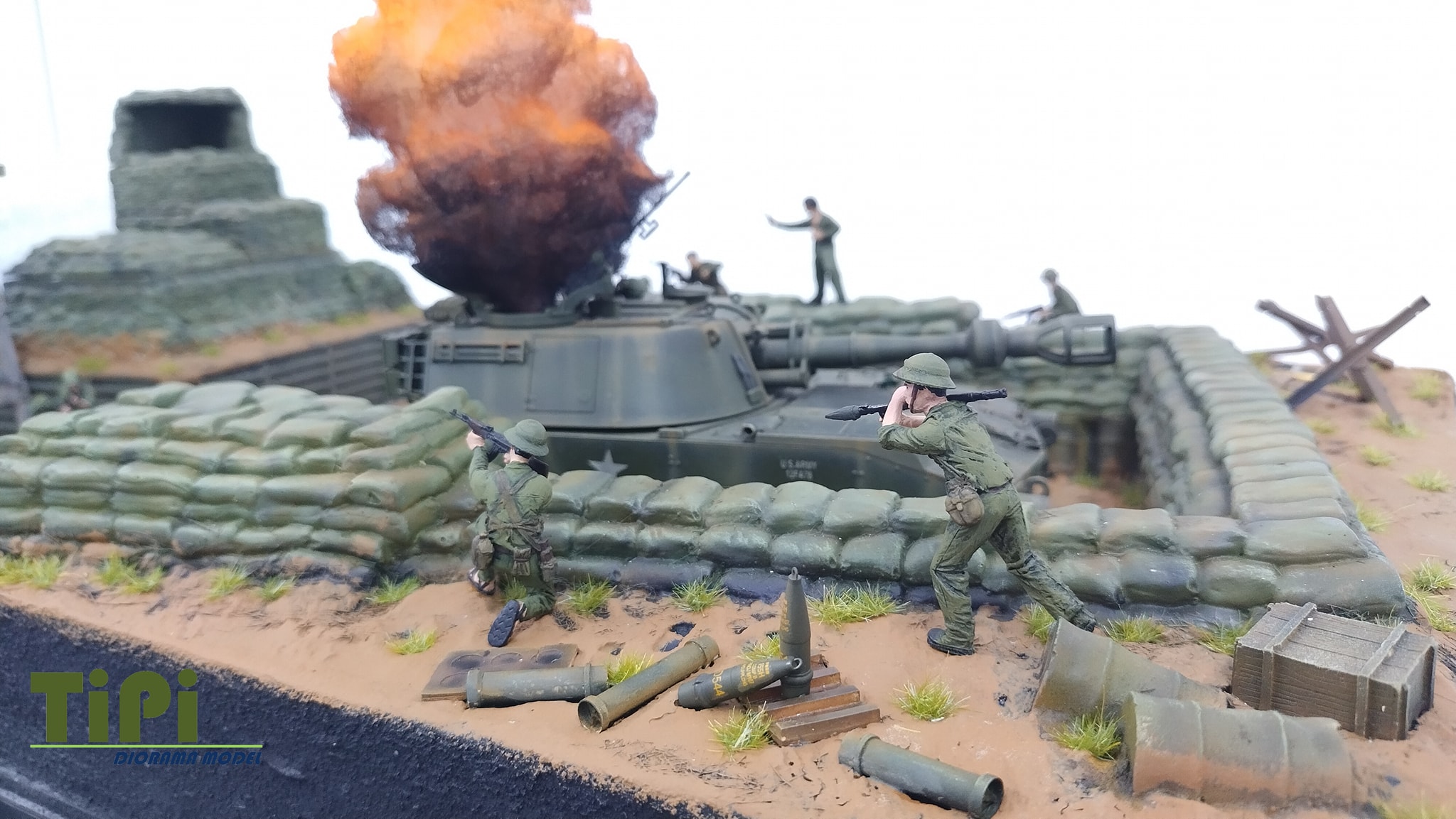 Vietnam & Indochina War Scale Models & Dioramas | This diorama is ...